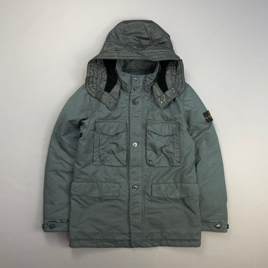 Stone Island Grey AW19 David-TC Primaloft Insulation Field Jacket