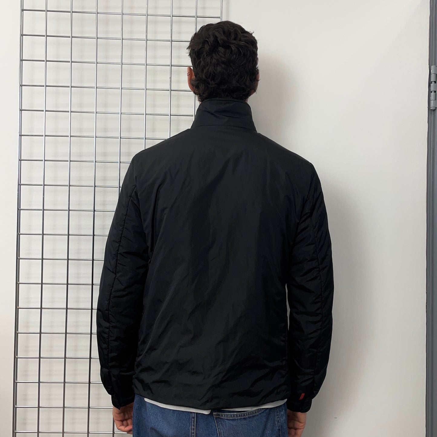 Prada Sport Black 2009 Padded Nylon Technical Jacket