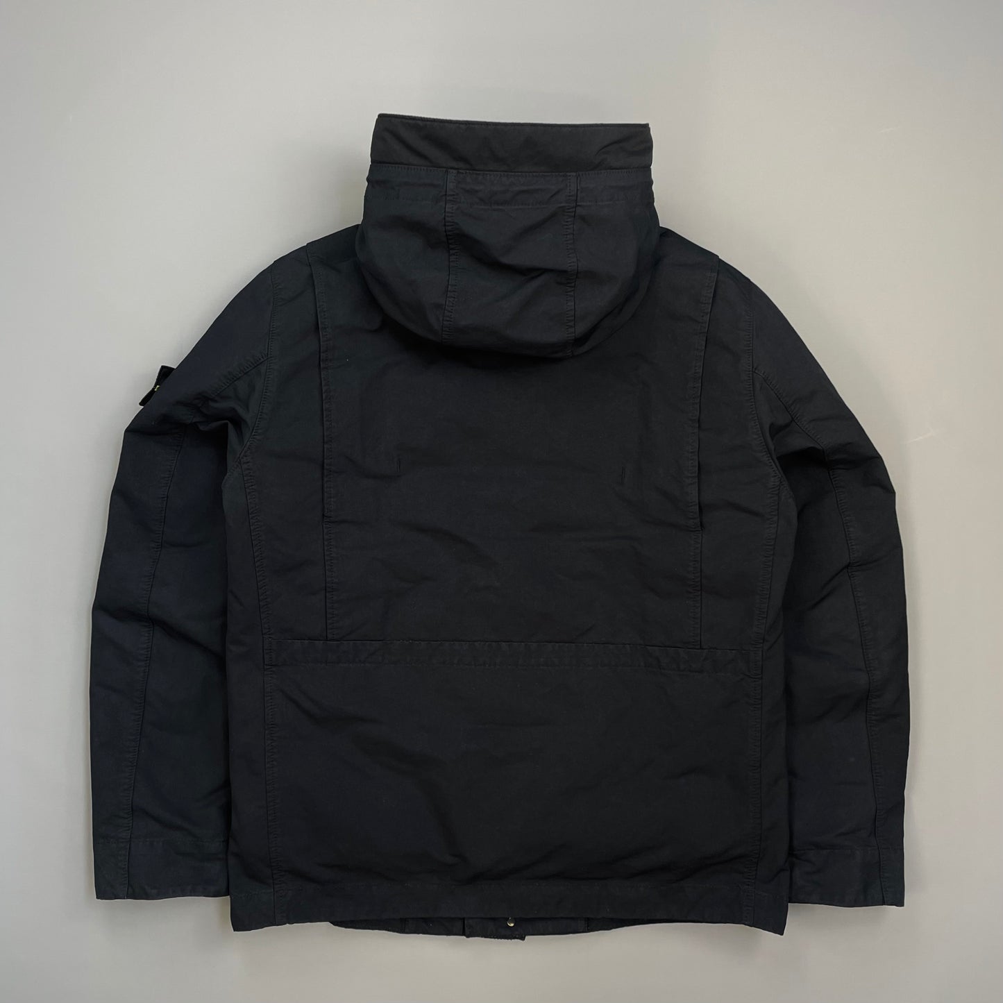 Stone Island Navy AW19 Sheepskin Liner David-TC Down Parka Jacket
