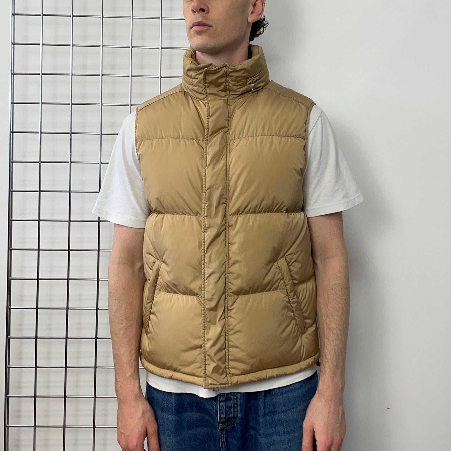 Prada Sport Gold 99/00 Duck Down Gilet