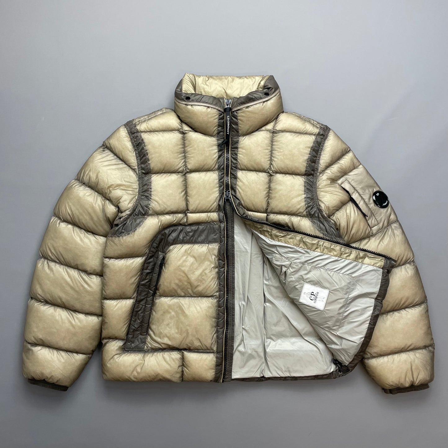C.P. Company DD Shell Concealed Hood Short Down Puffer Jacket BNWT