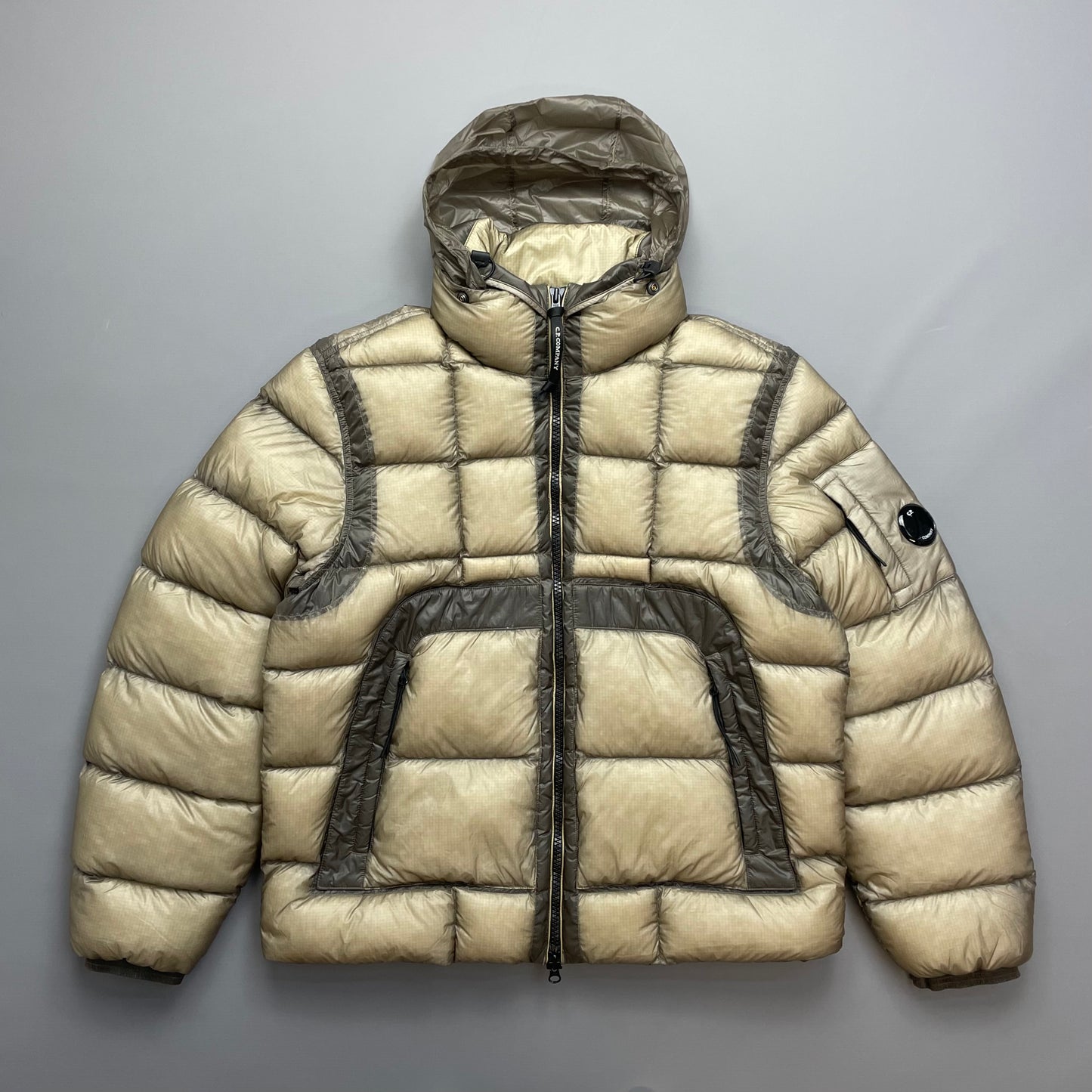 C.P. Company DD Shell Concealed Hood Short Down Puffer Jacket BNWT