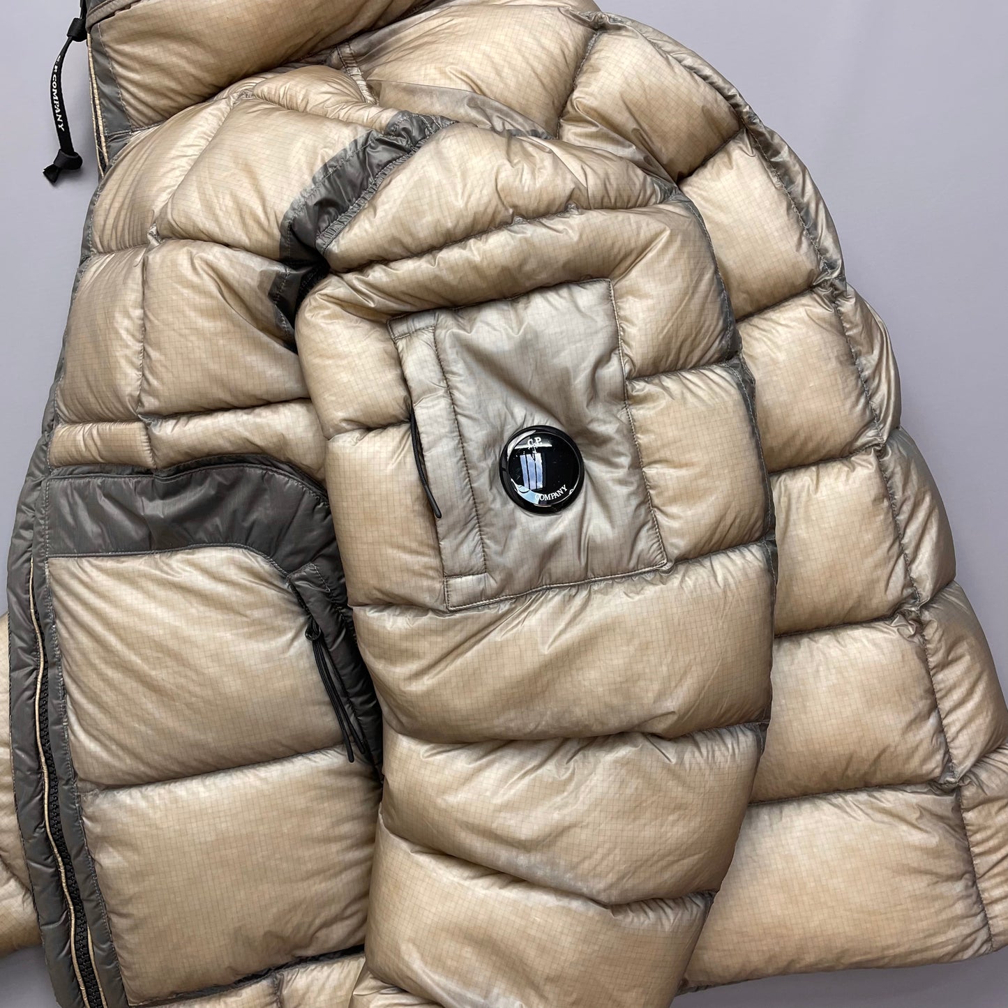 C.P. Company DD Shell Concealed Hood Short Down Puffer Jacket BNWT
