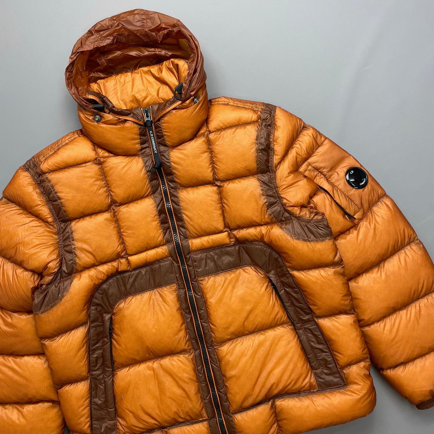 C.P. Company DD Shell Concealed Hood Short Down Puffer Jacket BNWT