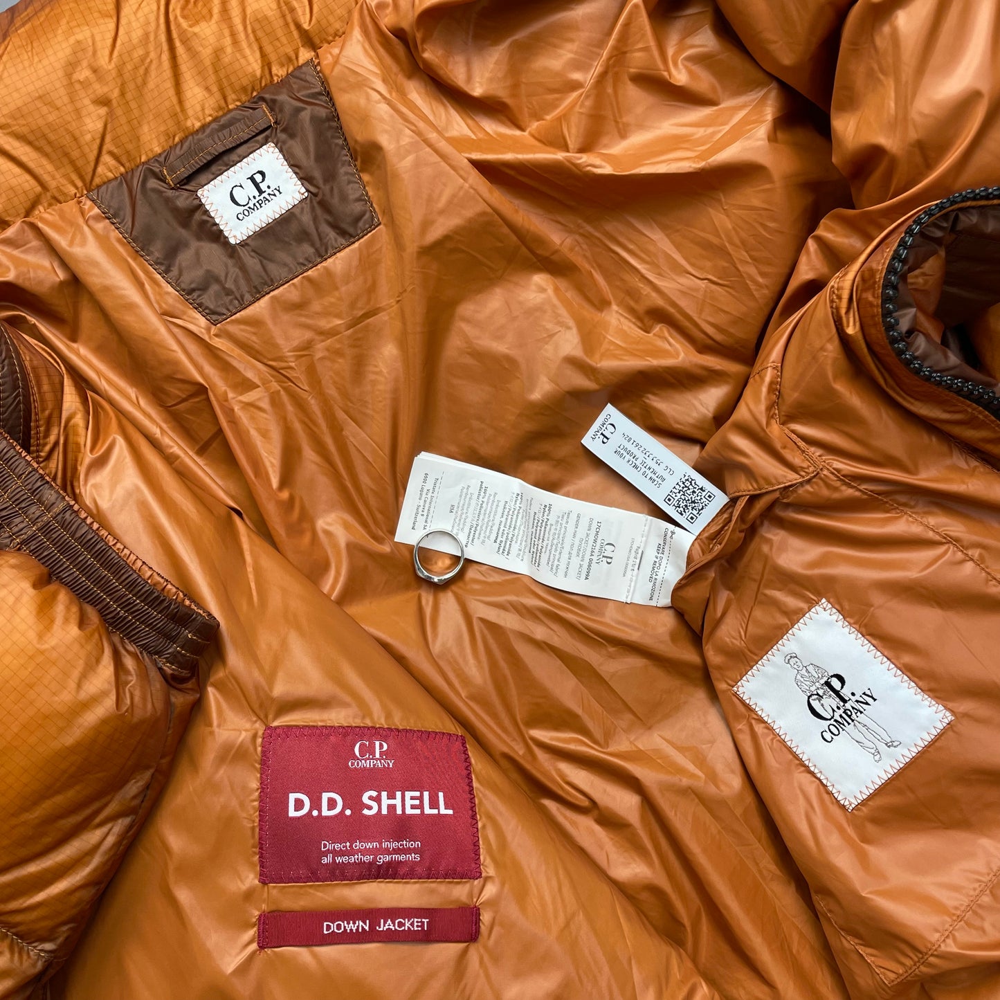 C.P. Company DD Shell Concealed Hood Short Down Puffer Jacket BNWT