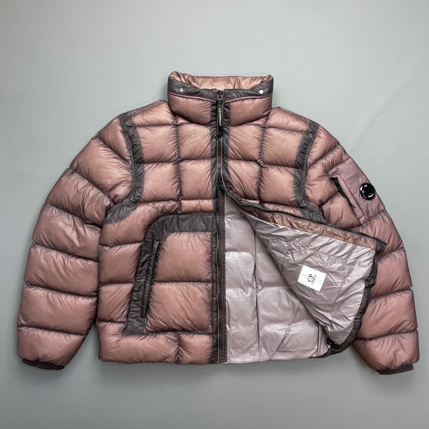 CP Company DD Shell Concealed Hood Short Down Puffer Jacket BNWT