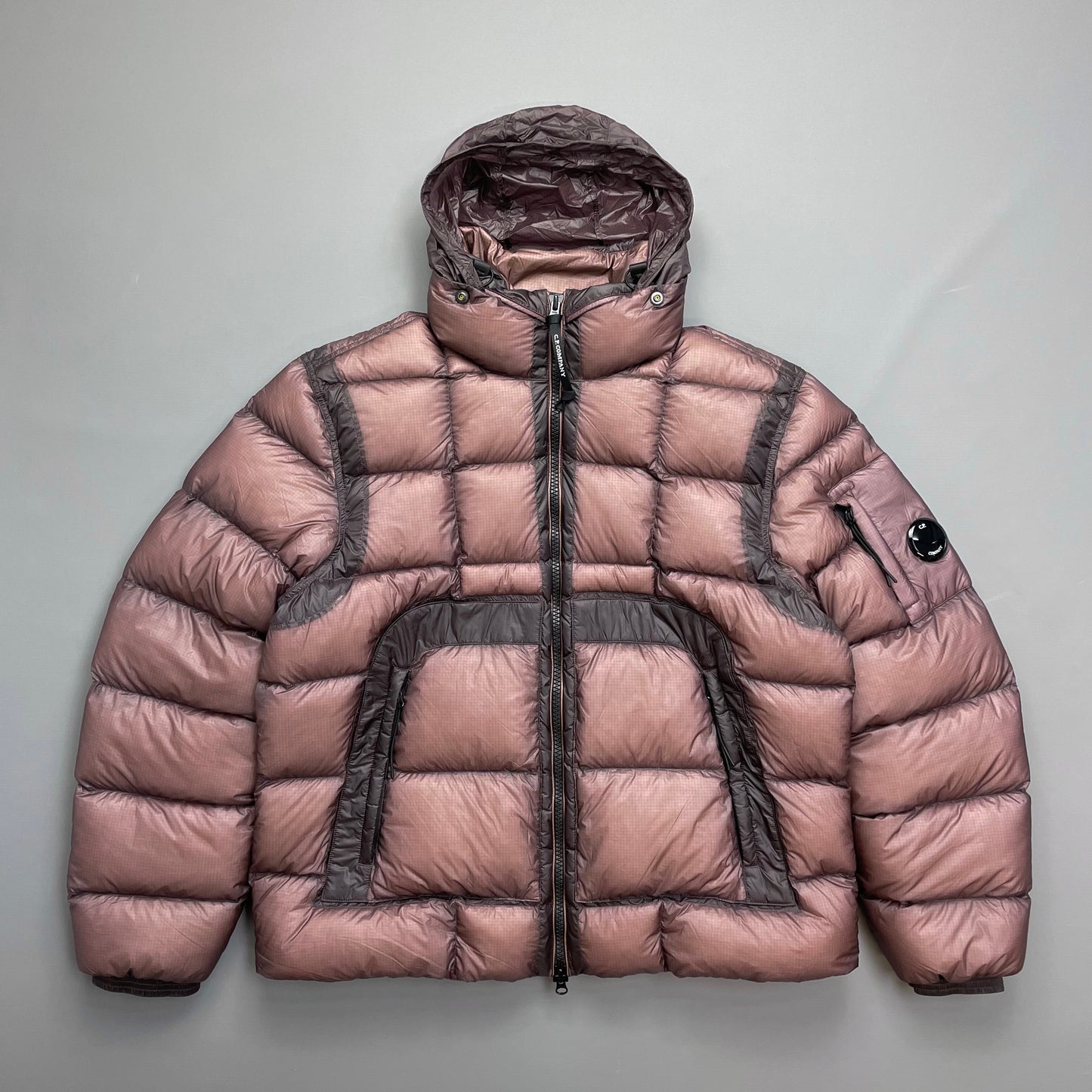CP Company DD Shell Concealed Hood Short Down Puffer Jacket BNWT