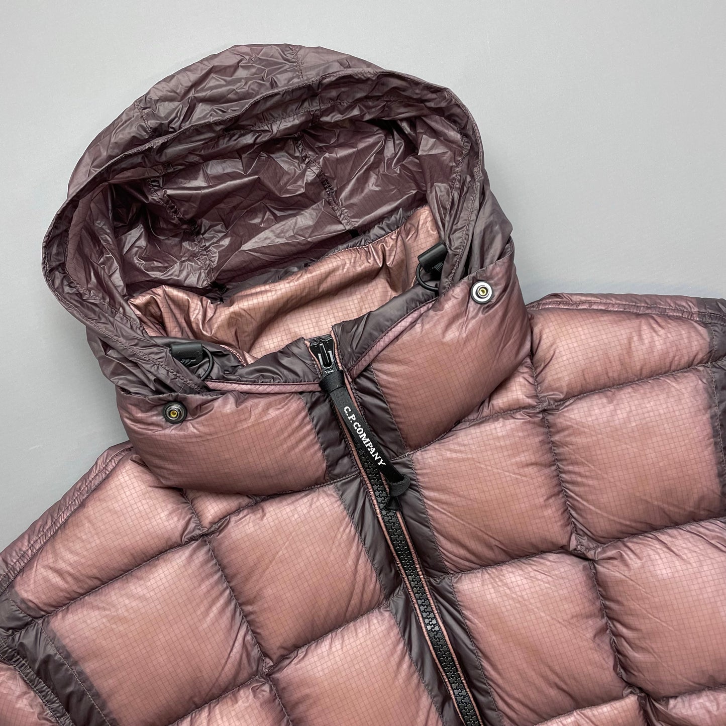 CP Company DD Shell Concealed Hood Short Down Puffer Jacket BNWT