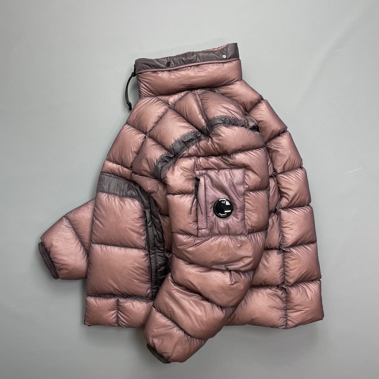 CP Company DD Shell Concealed Hood Short Down Puffer Jacket BNWT