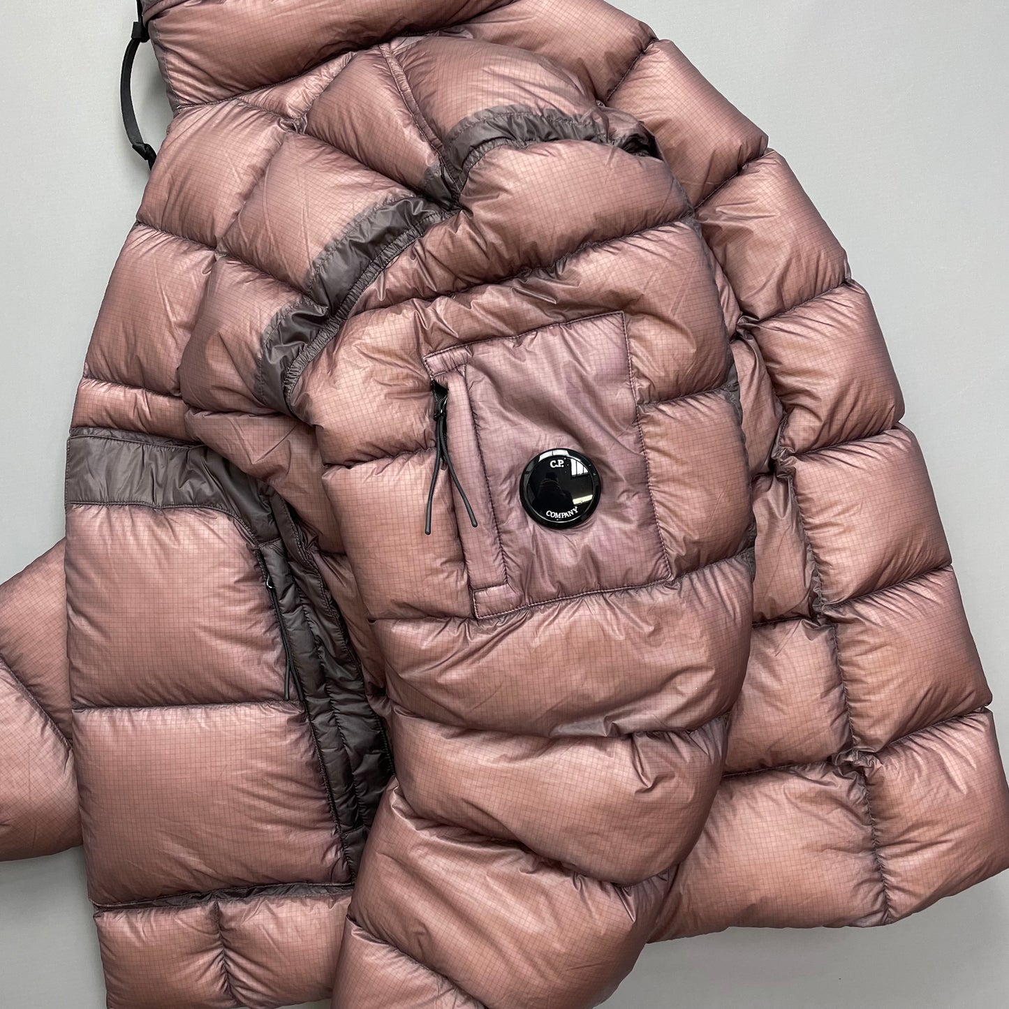 CP Company DD Shell Concealed Hood Short Down Puffer Jacket BNWT
