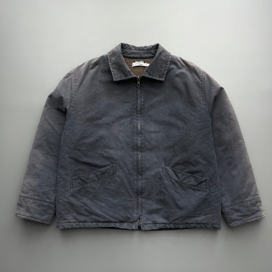 Boneville Dark Grey AW95 Boxy Canvas Jacket