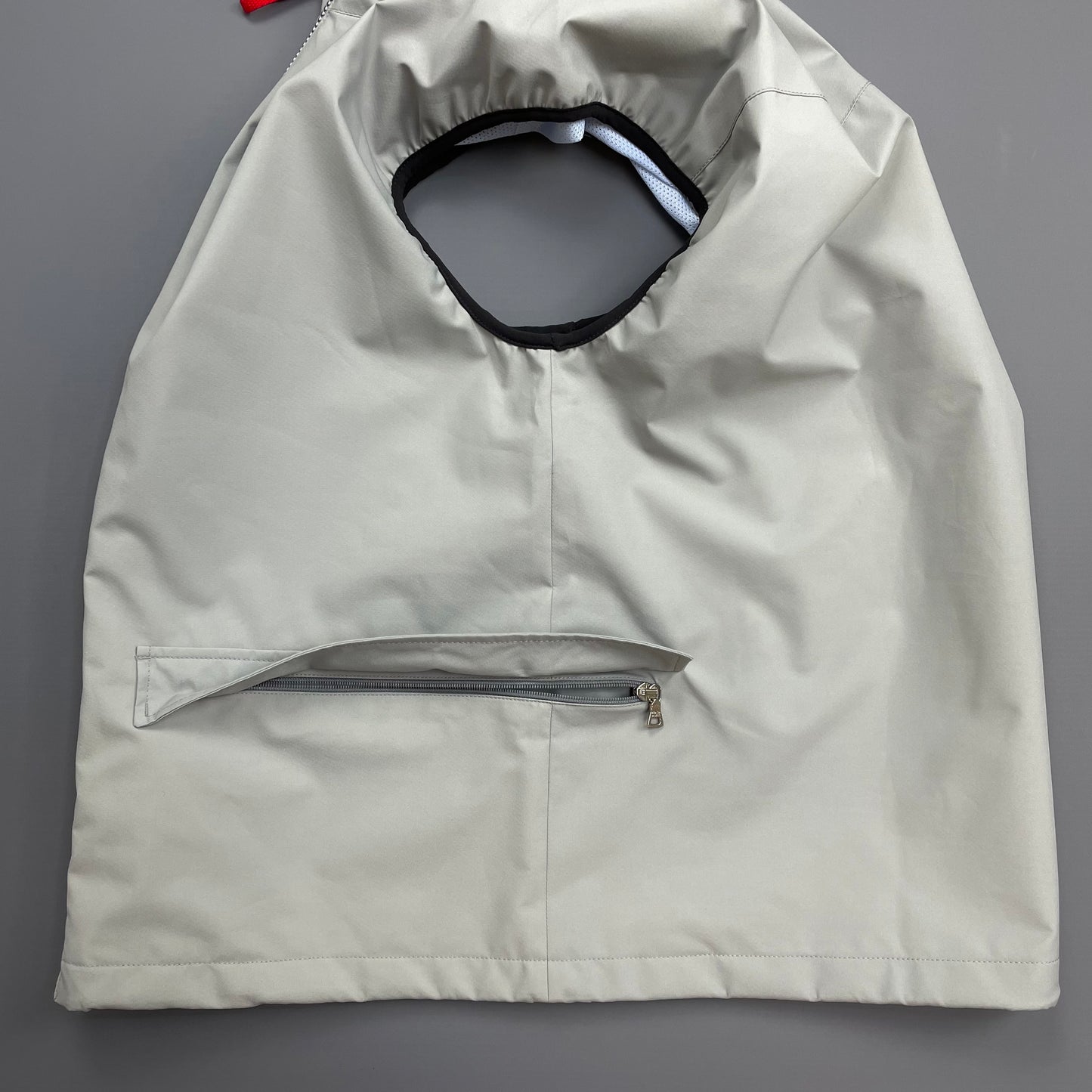 Prada Sport Grey SS00 Hooded Sailing Gilet Vest