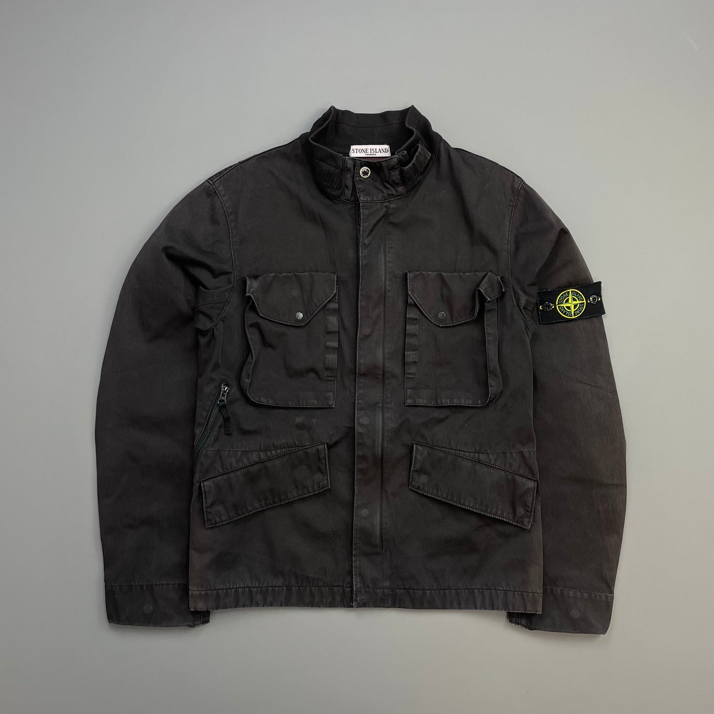 Stone Island Black SS08 Multi-Pocket Jacket