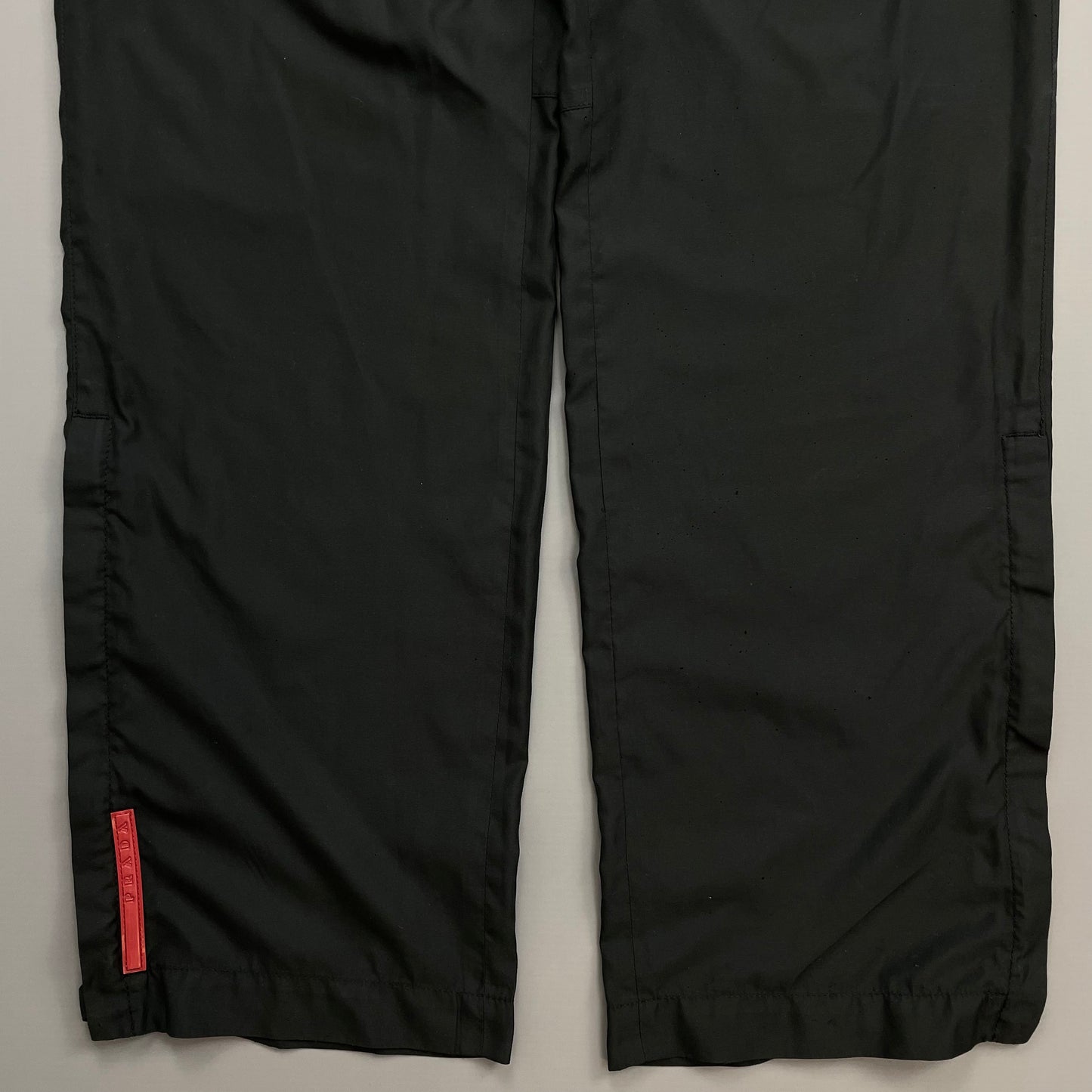 Prada Sport Black 00s Lightweight Track Pant Trousers
