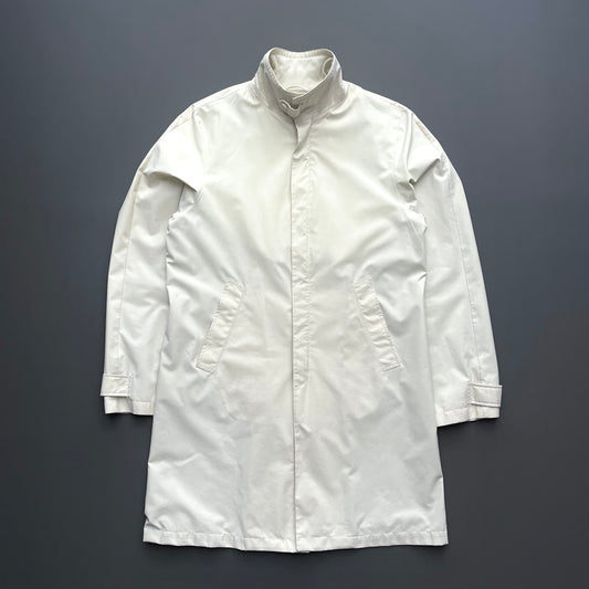 Prada Sport Cream 00s Goretex Longline Trench Coat