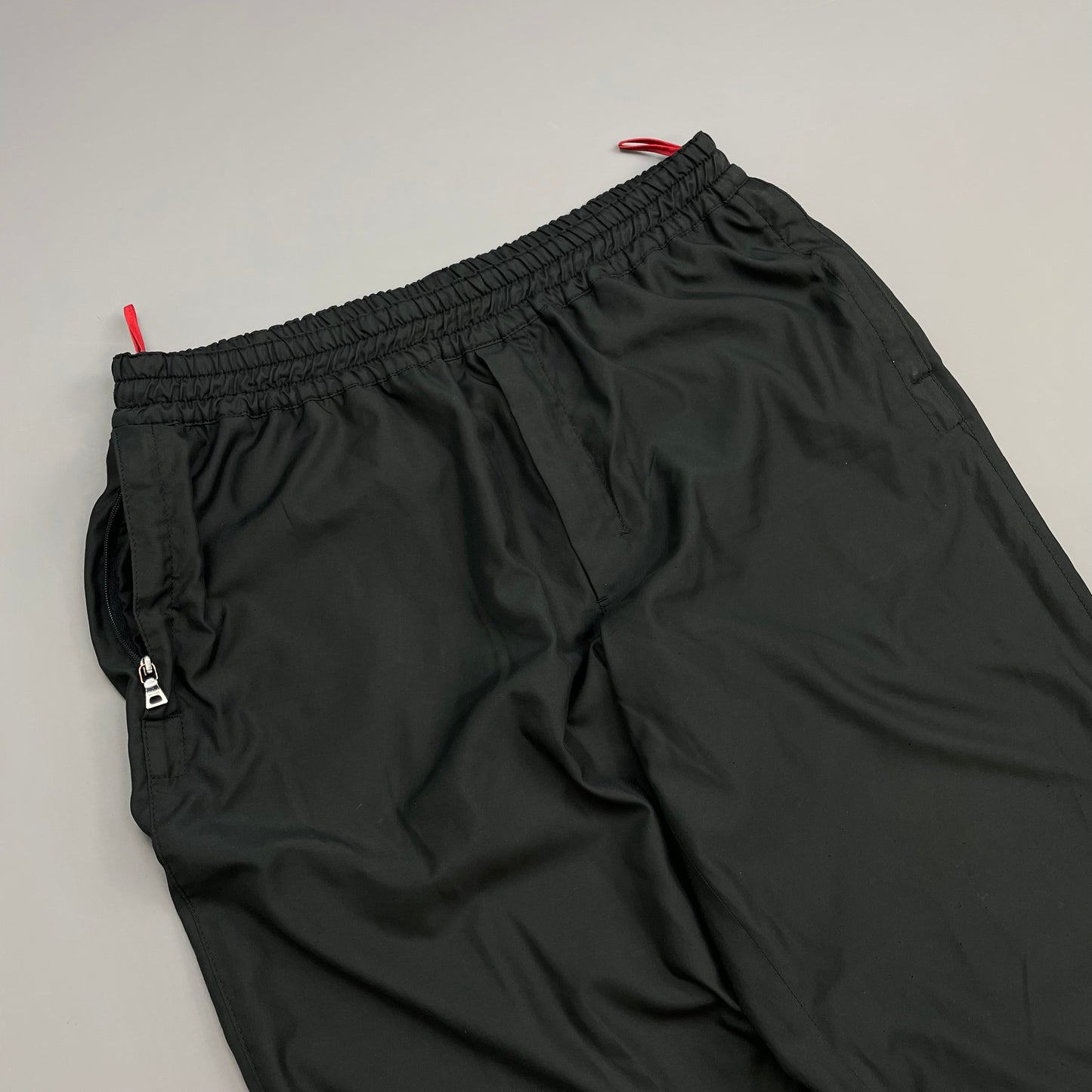 Prada Sport Black 00s Lightweight Track Pant Trousers