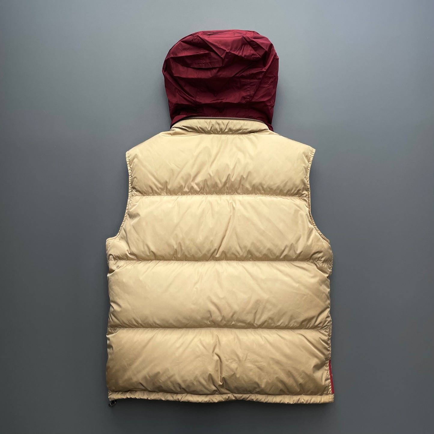 Prada Sport Gold 99/00 Duck Down Gilet