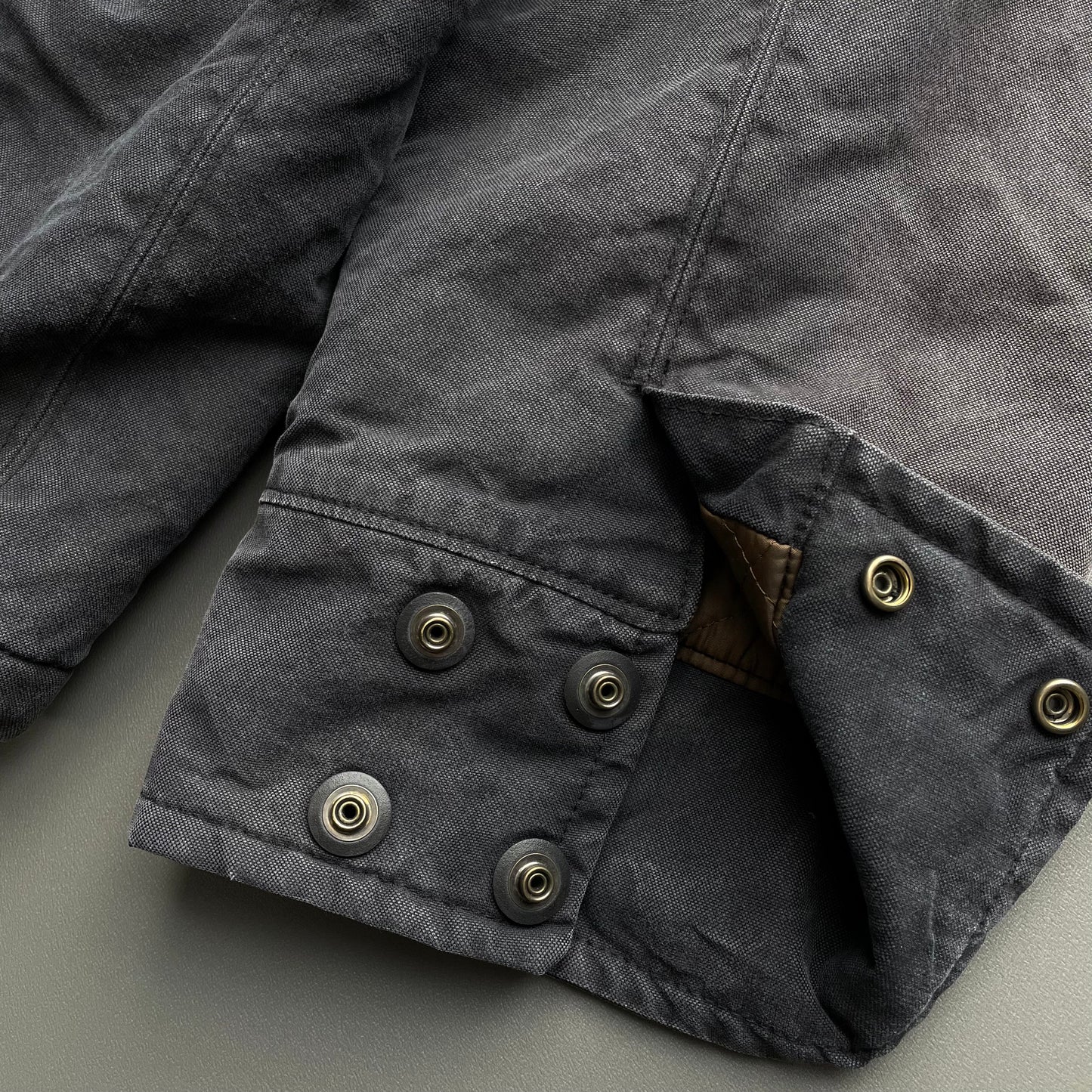 Boneville Dark Grey AW95 Boxy Canvas Jacket