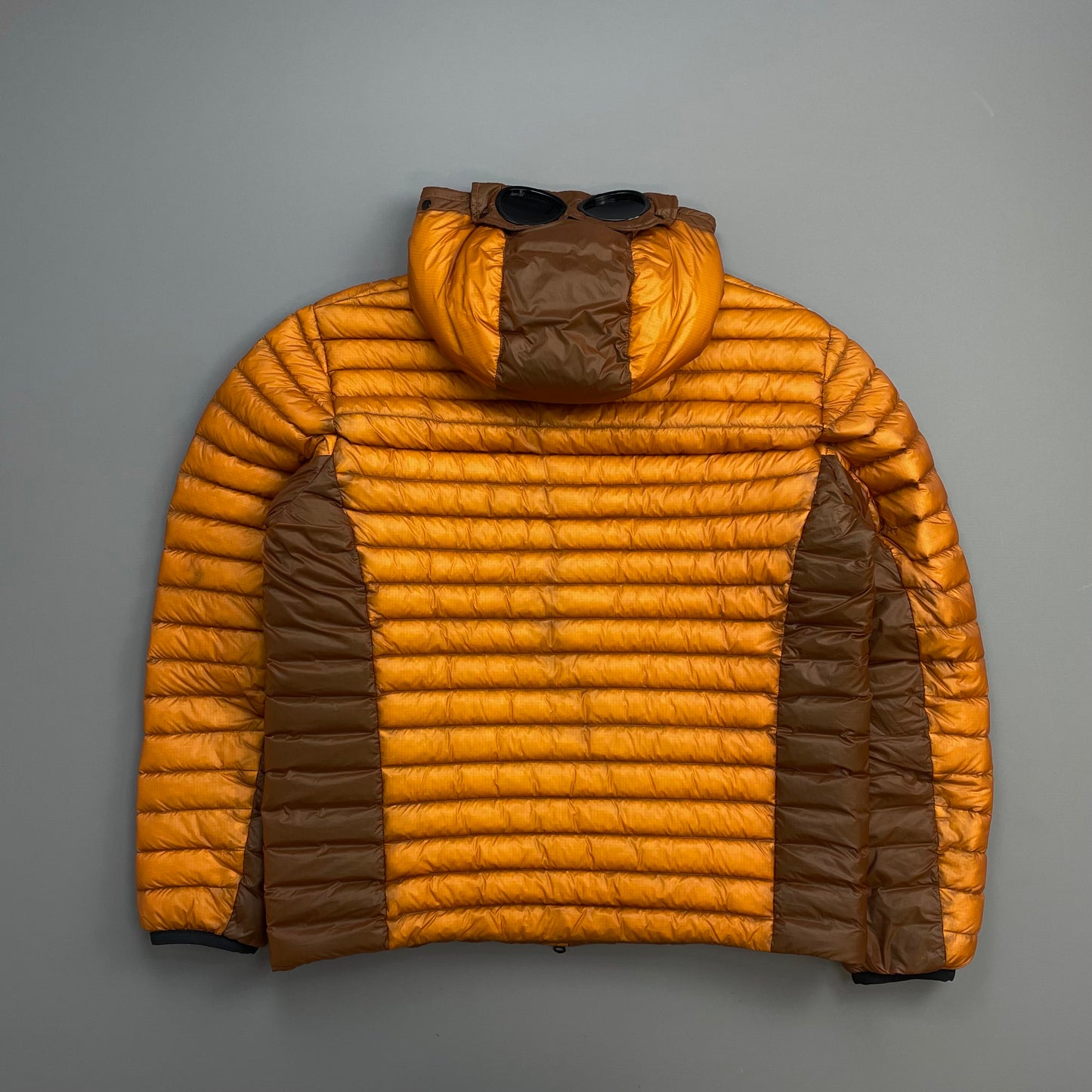 C.P. Company Orange AW24 DD Shell Goggle Down Puffer Jacket