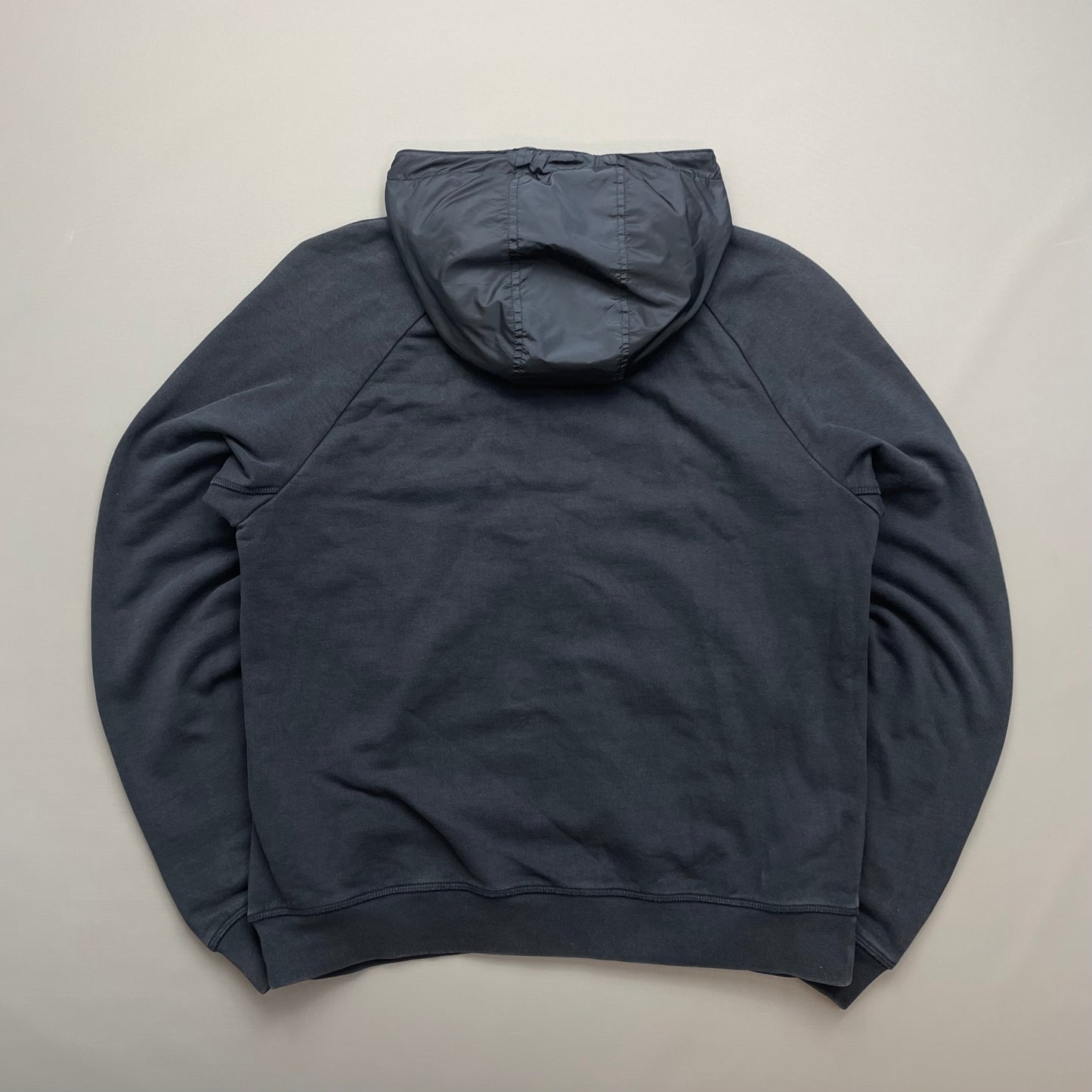 Prada Sport 2012 Red Tab Nylon Hood Zip-Through Hoodie