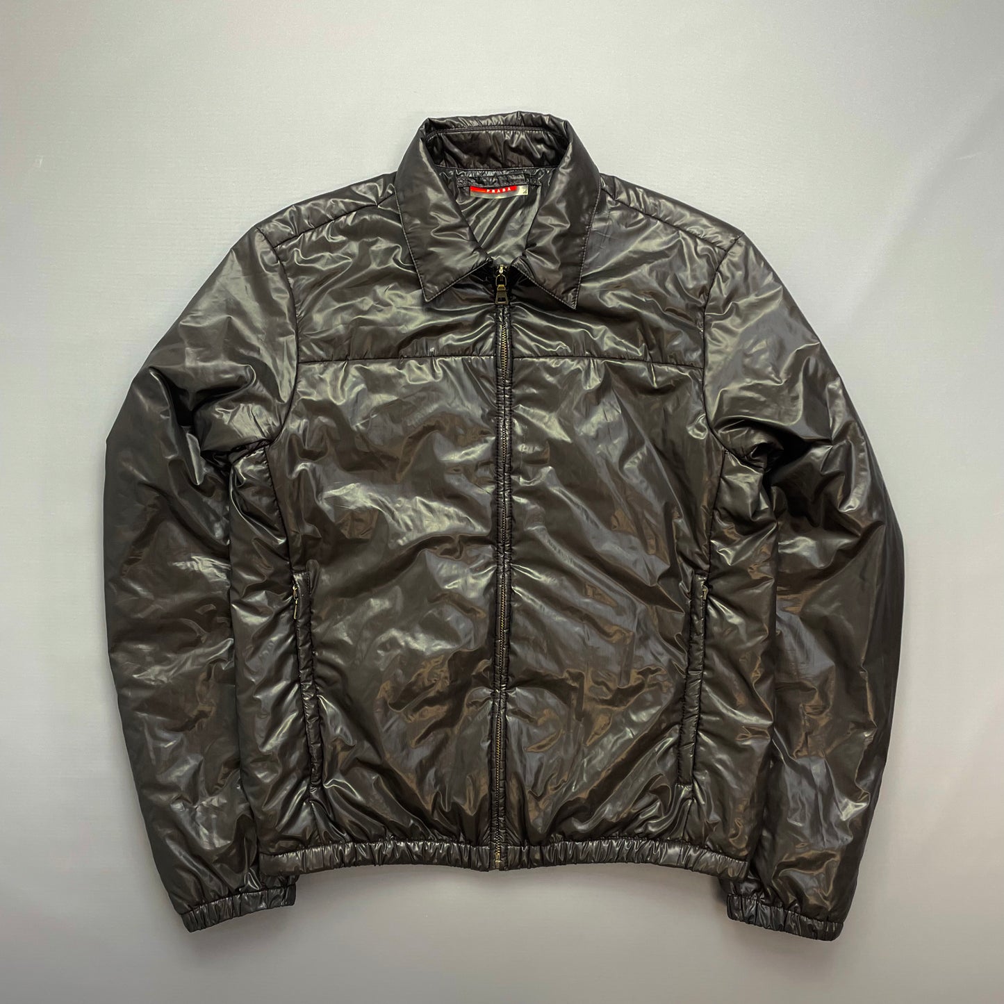 Prada Sport 2009 Nylon Lightweight Padded Harrington Jacket