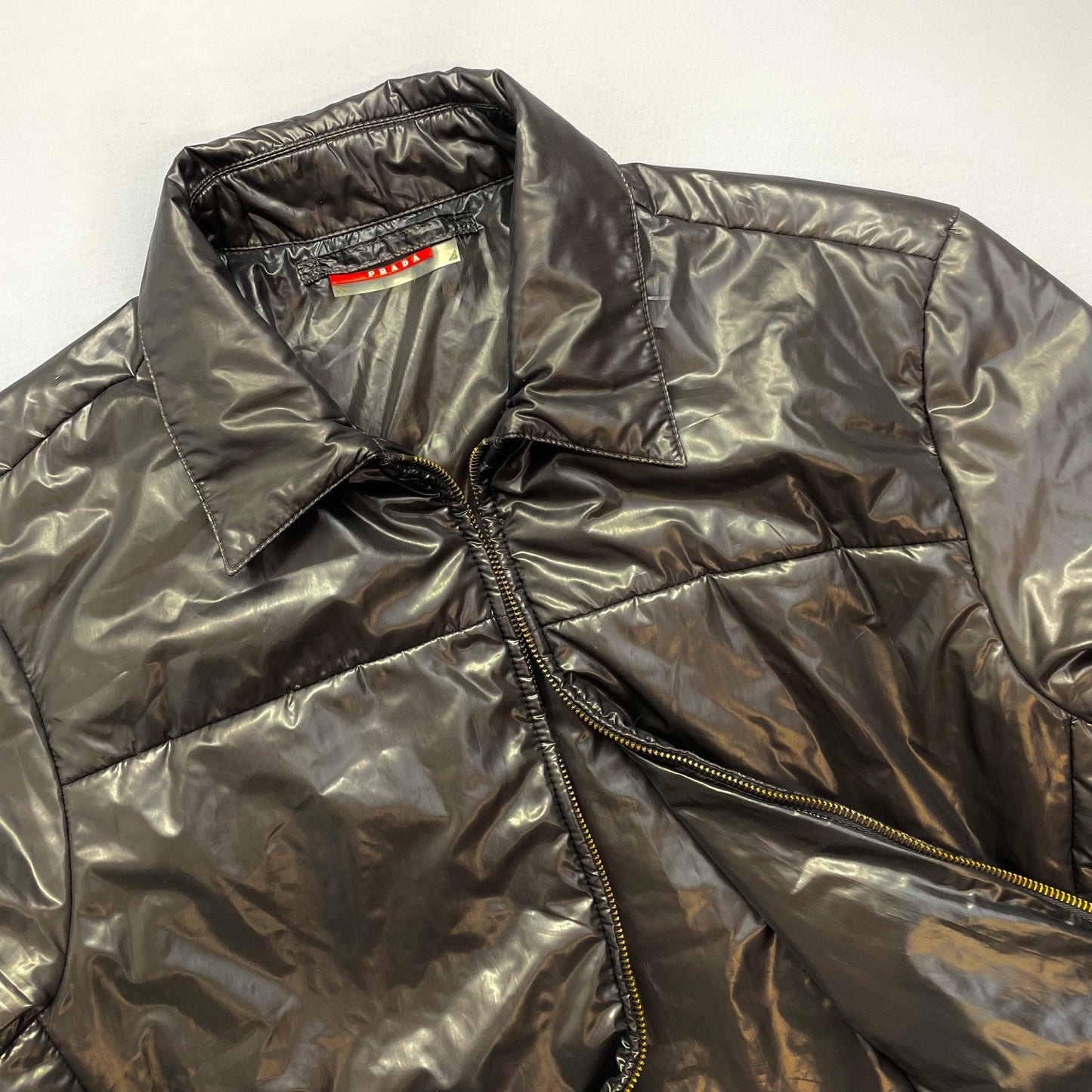 Prada Sport 2009 Nylon Lightweight Padded Harrington Jacket