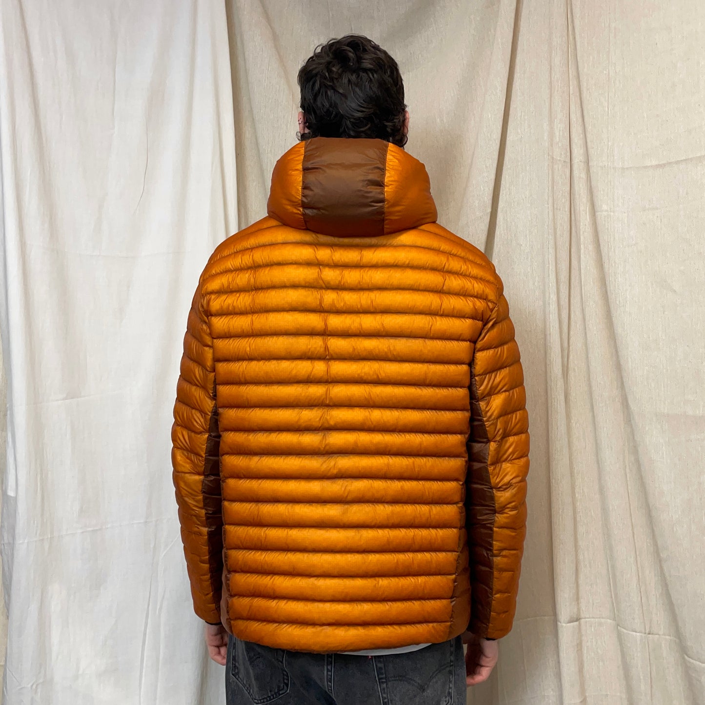 C.P. Company Orange AW24 DD Shell Goggle Down Puffer Jacket