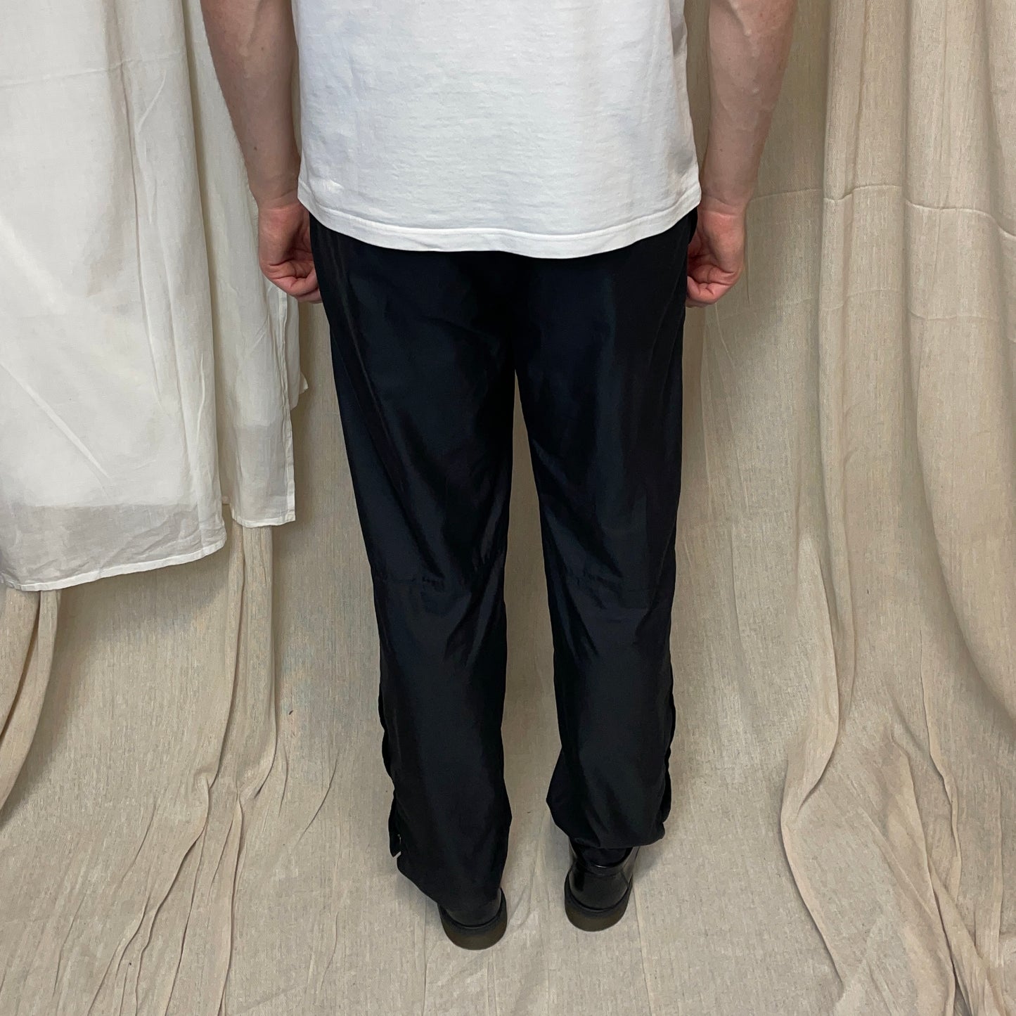 Prada Sport Black 00s Lightweight Track Pant Trousers