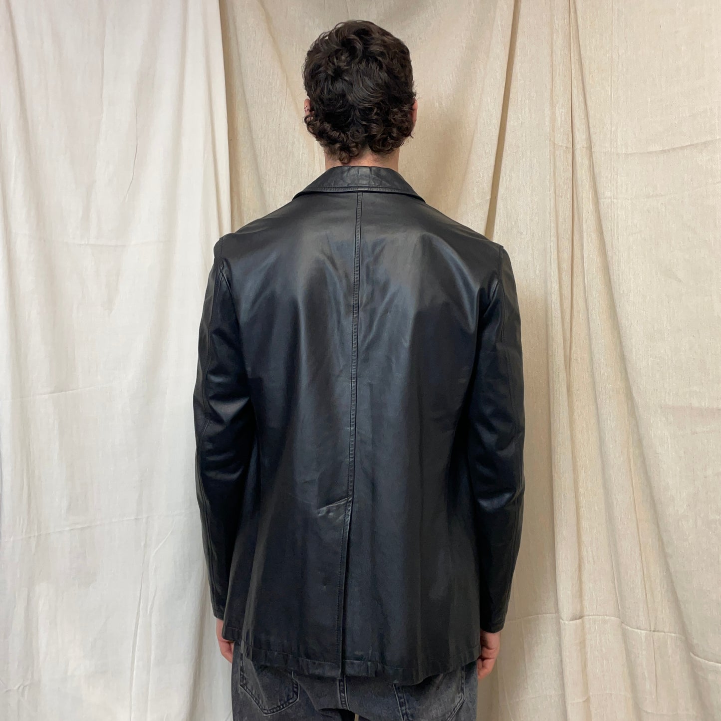 Prada Milano Black FW99/00 Leather Jacket