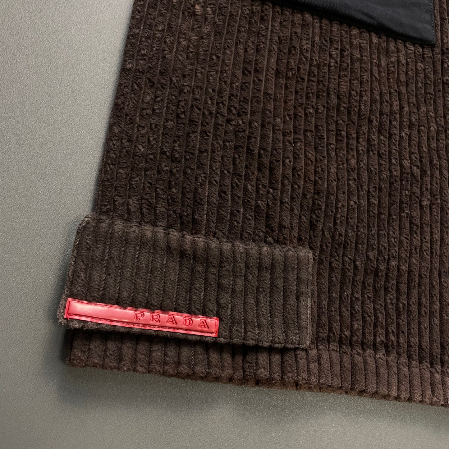 Prada Sport Brown FW00 Corduroy Ski Pant Trousers