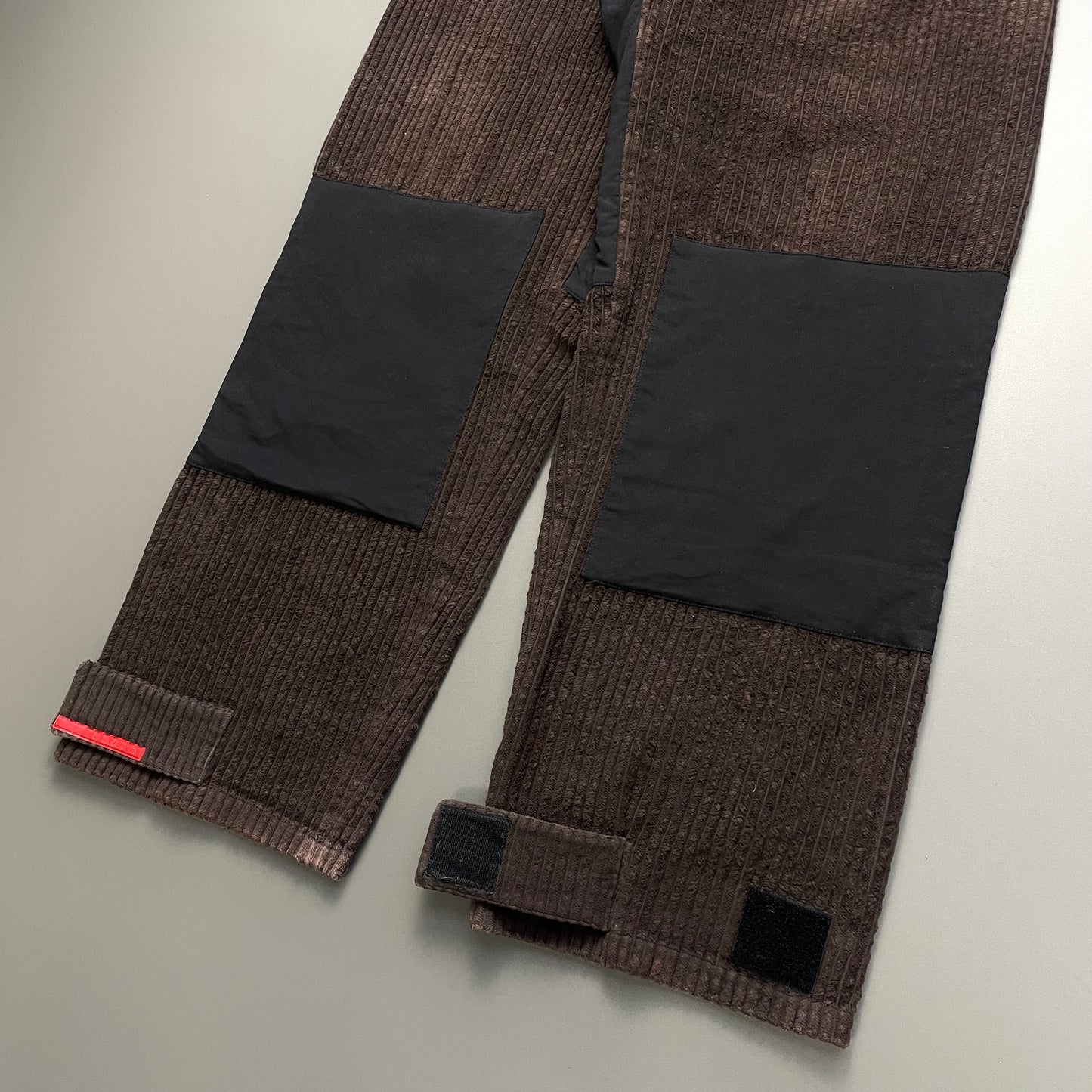 Prada Sport Brown FW00 Corduroy Ski Pant Trousers