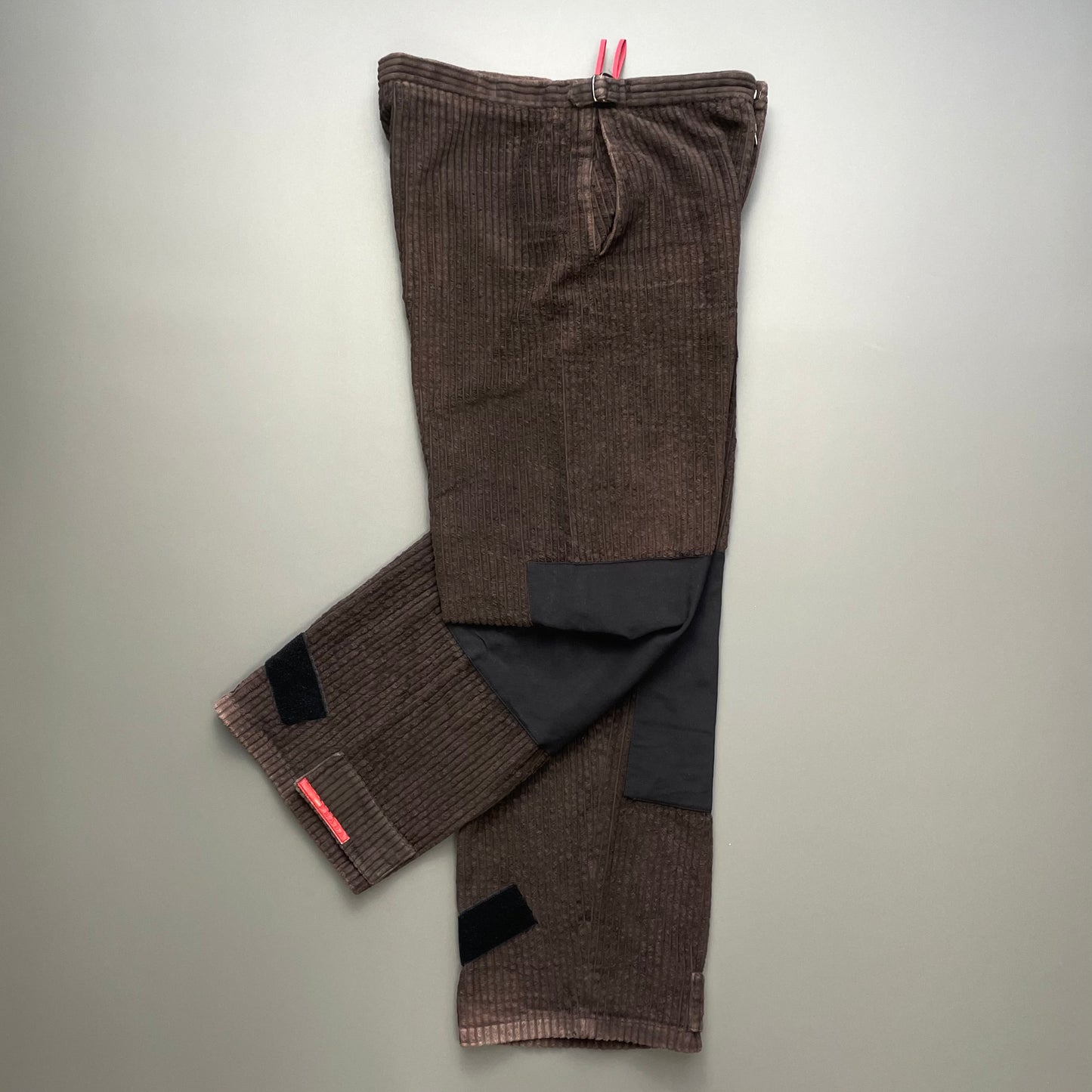 Prada Sport Brown FW00 Corduroy Ski Pant Trousers