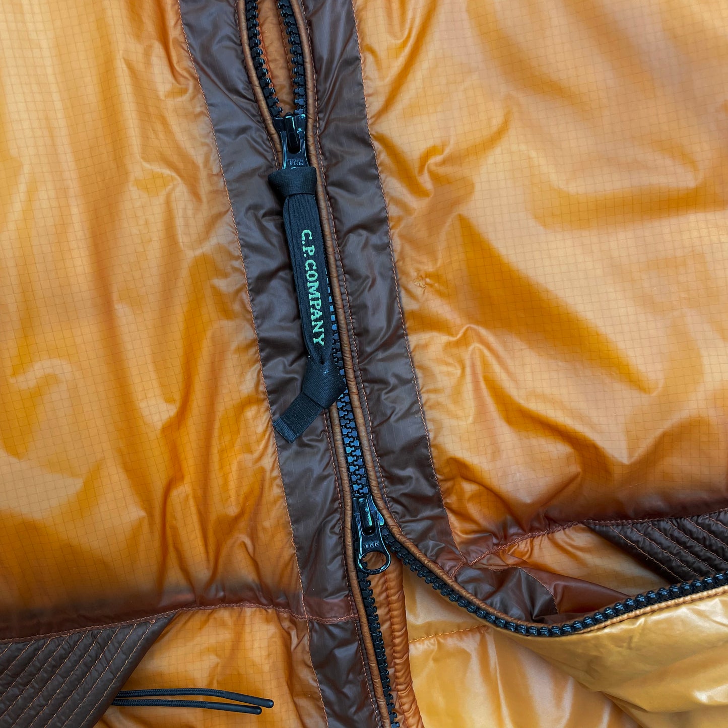C.P. Company Orange Outline With Primaloft Technology Jacket