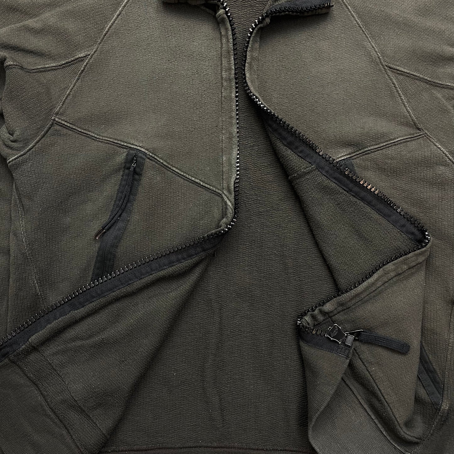 Stone Island Khaki SS06 Lightweight Cotton Zip-Through Jacket