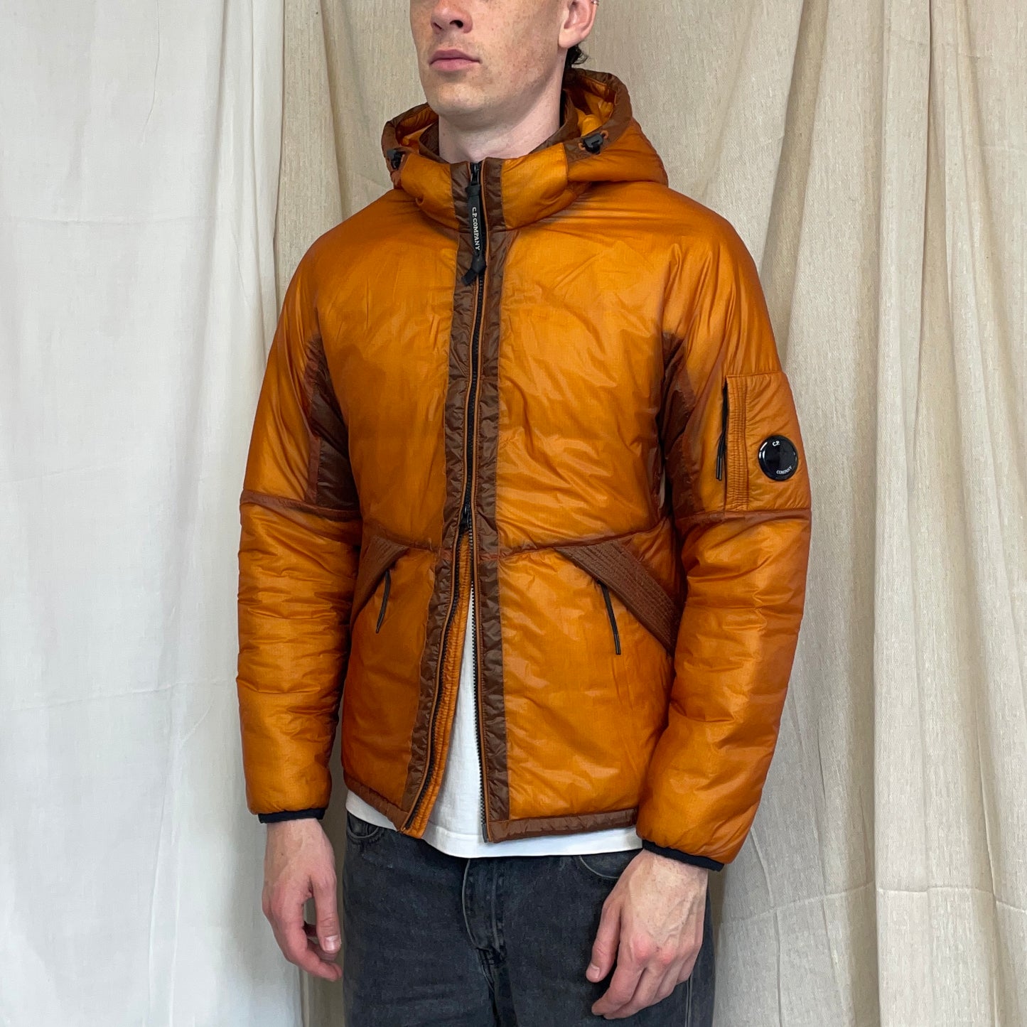 C.P. Company Orange Outline With Primaloft Technology Jacket