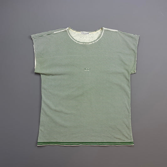 Stone Island Marina Green & White SS89 Japanese-Release *Custom* Tank Vest Tee