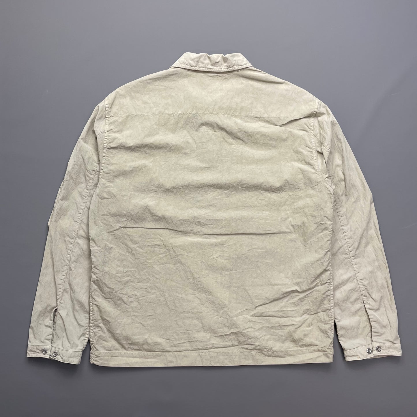 CP Company Grey Lightweight Overshirt Jacket