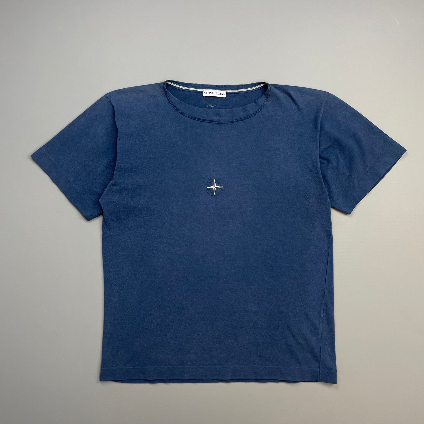 Stone Island Navy 80s Embroidered Compass Tee