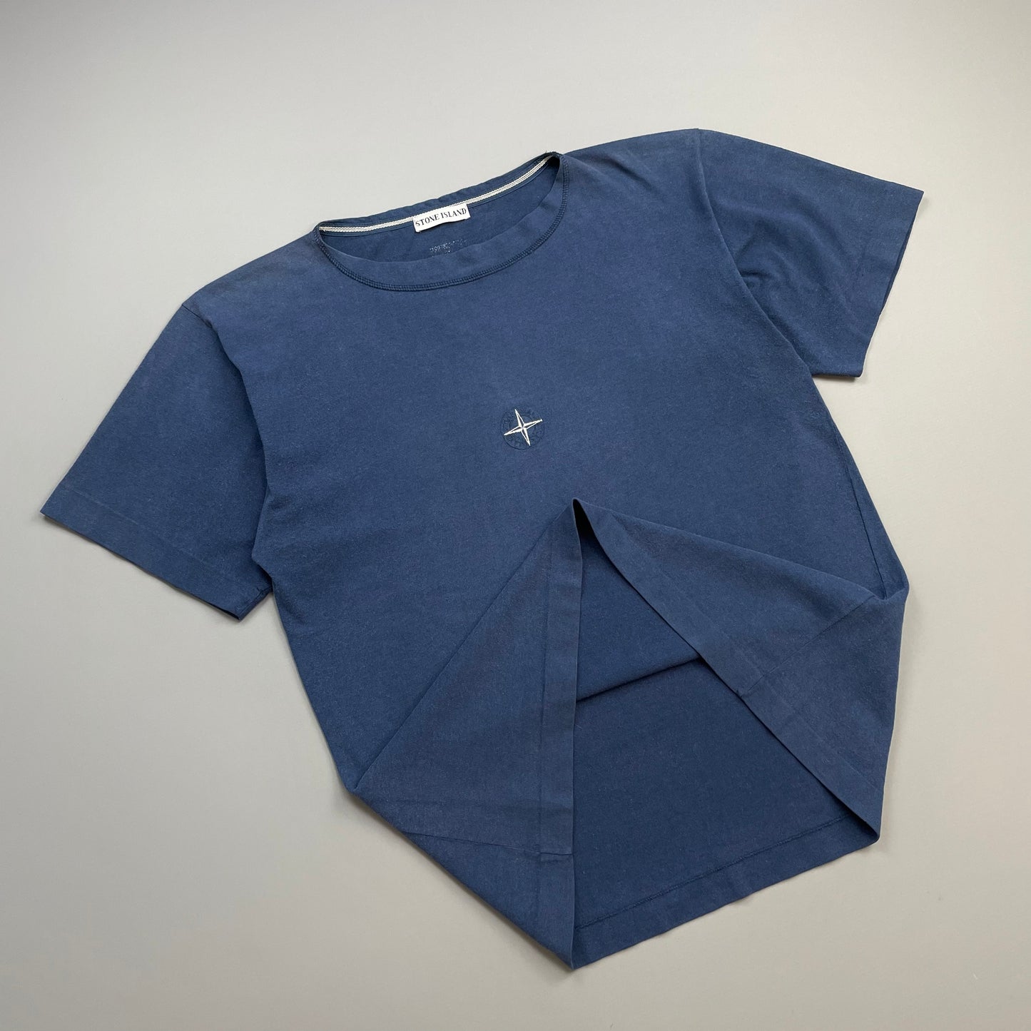 Stone Island Navy 80s Embroidered Compass Tee