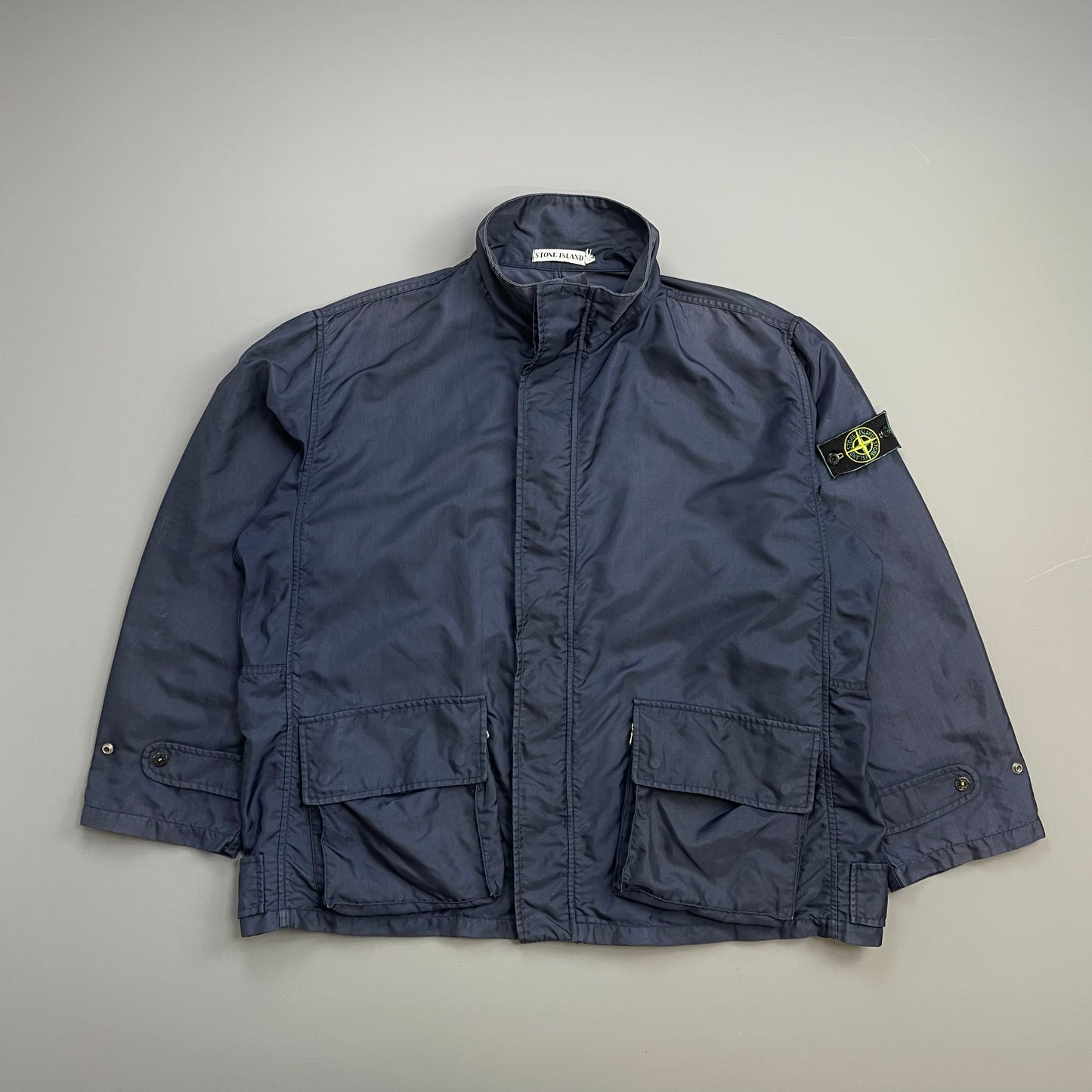 Stone Island Navy SS92 Formula Steel Multi-Pocket Jacket