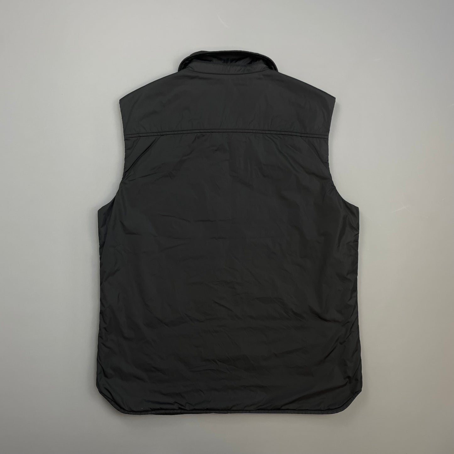 Prada Sport Black 2007 Quilted Nylon Gilet Vest