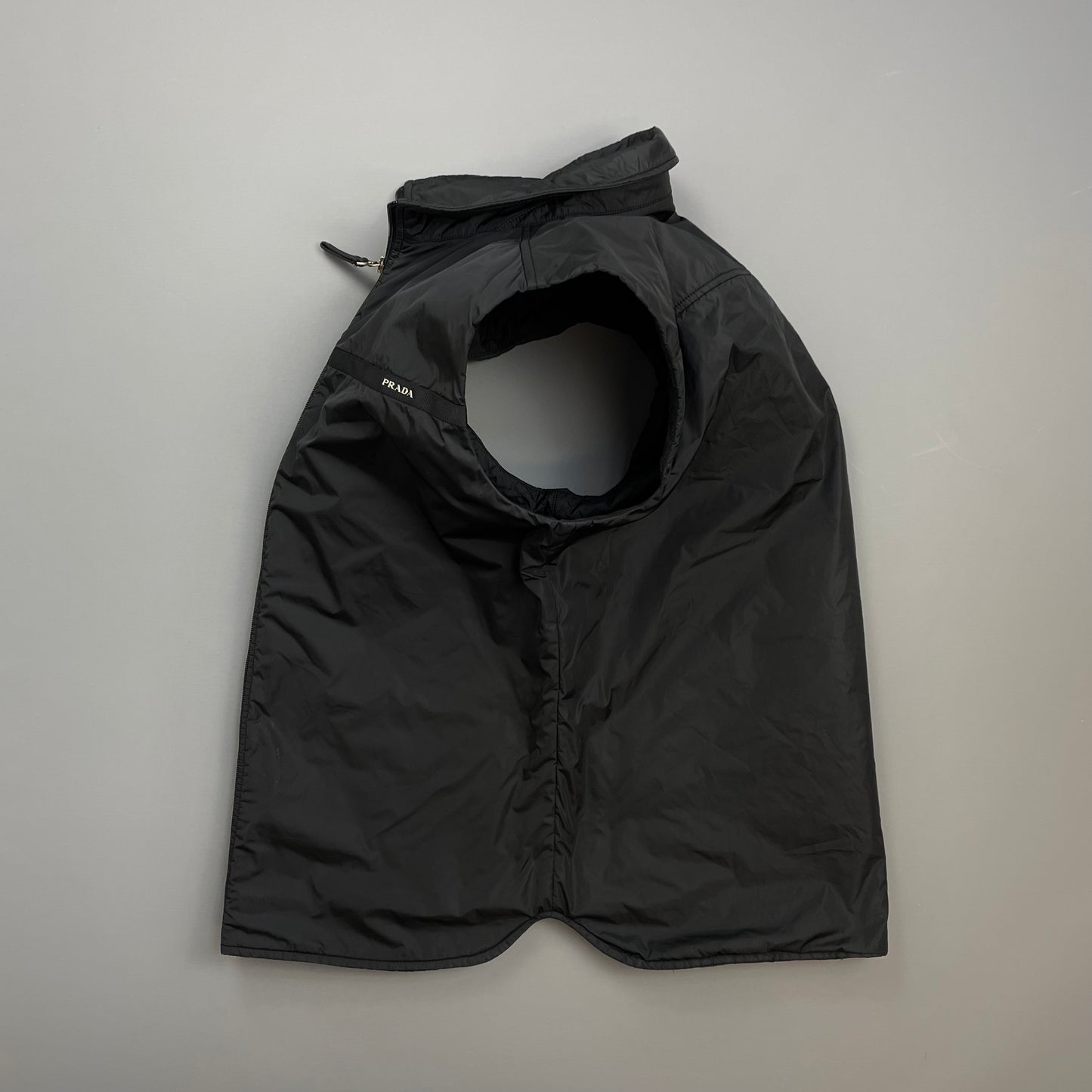 Prada Sport Black 2007 Quilted Nylon Gilet Vest
