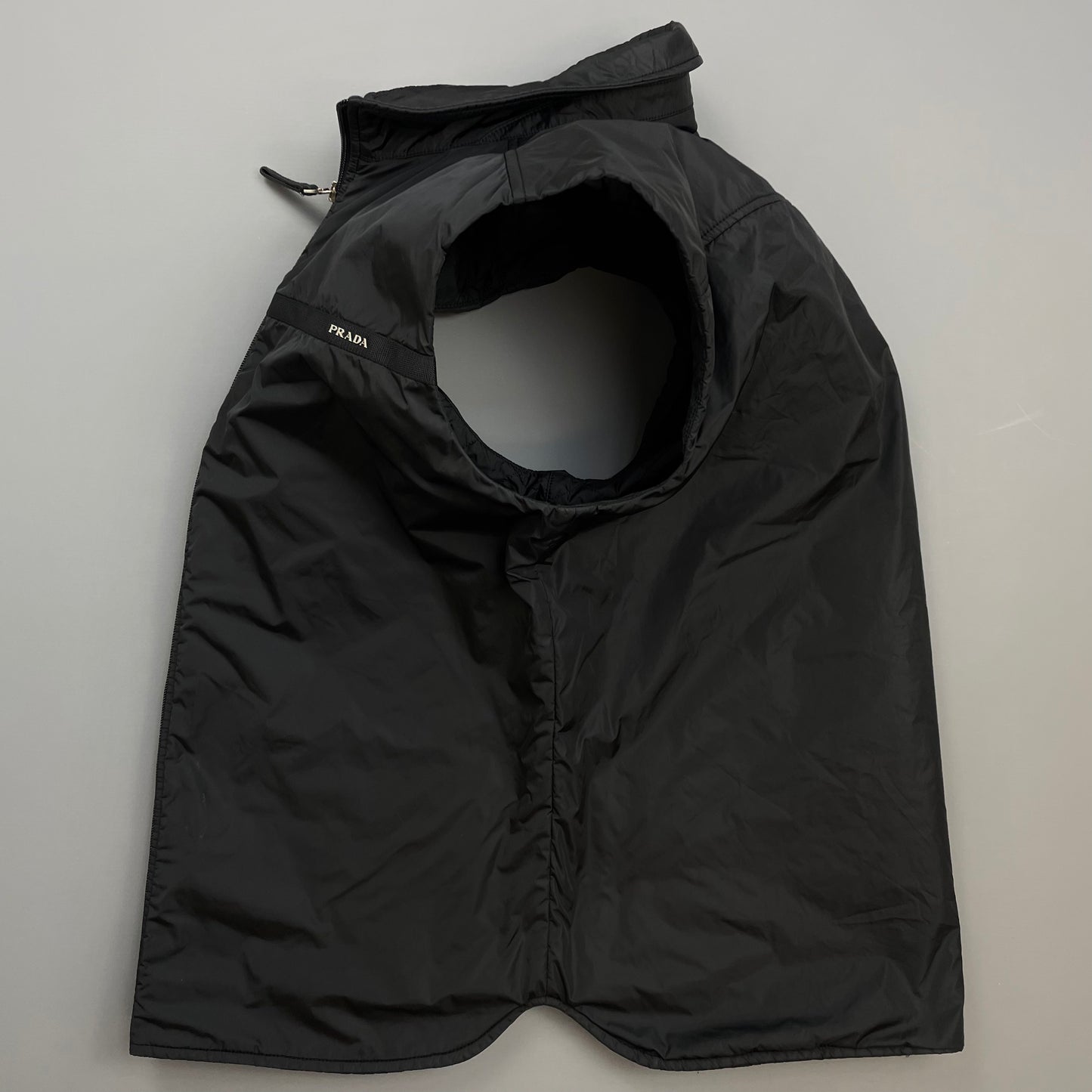 Prada Sport Black 2007 Quilted Nylon Gilet Vest