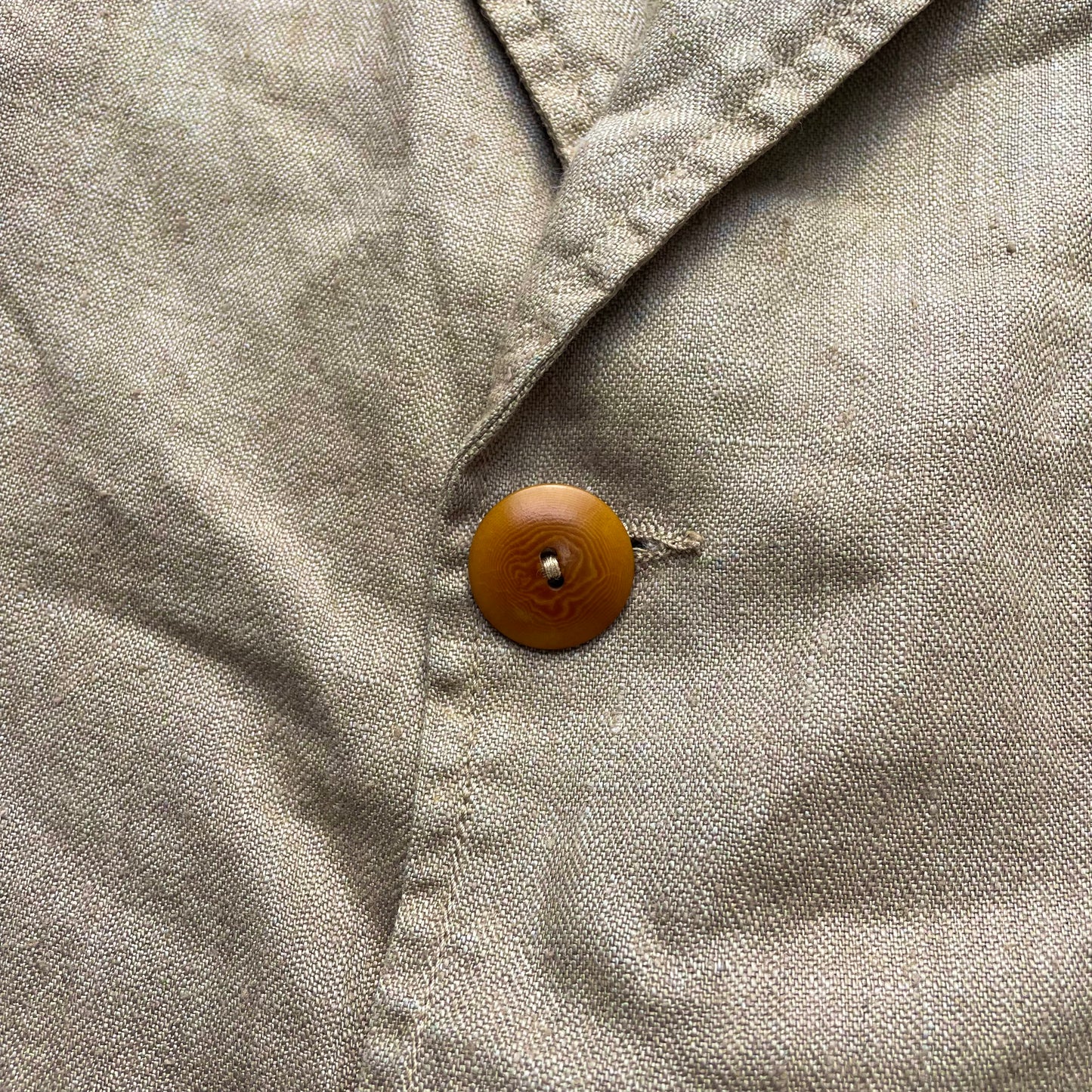 C.P. Company Beige 80s Ideas From Massimo Osti Linen Blazer
