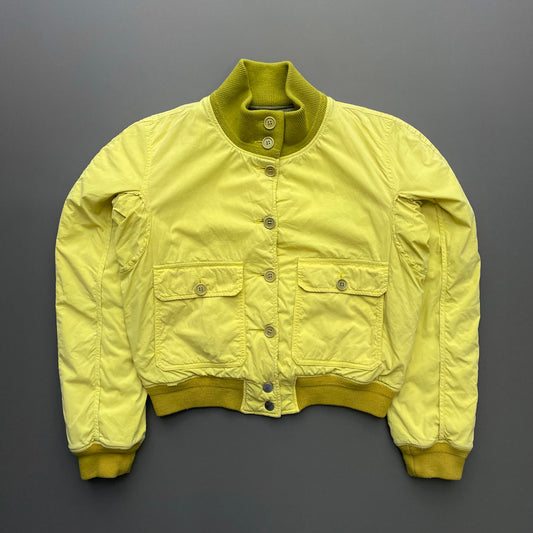 C.P. Company Yellow AW04 Women's Donna Padded Bomber Jacket