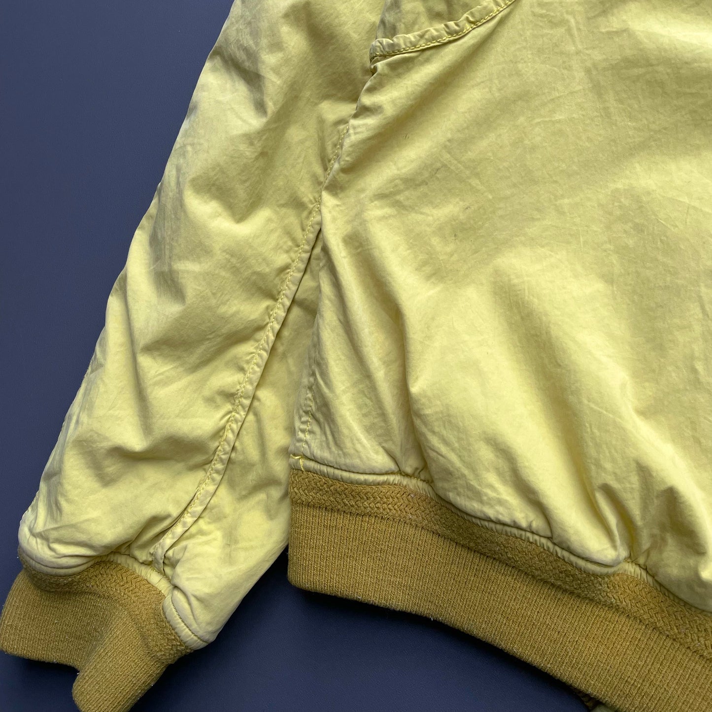 C.P. Company Yellow AW04 Women's Donna Padded Bomber Jacket