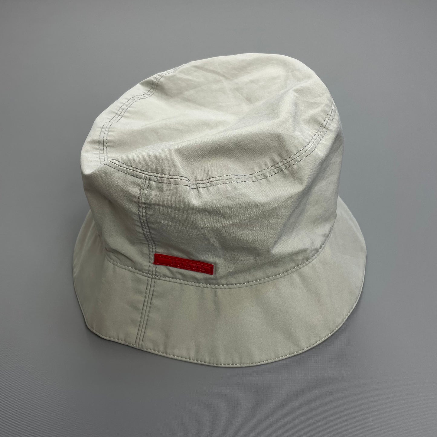 Prada Sport Grey 00s Bucket Hat