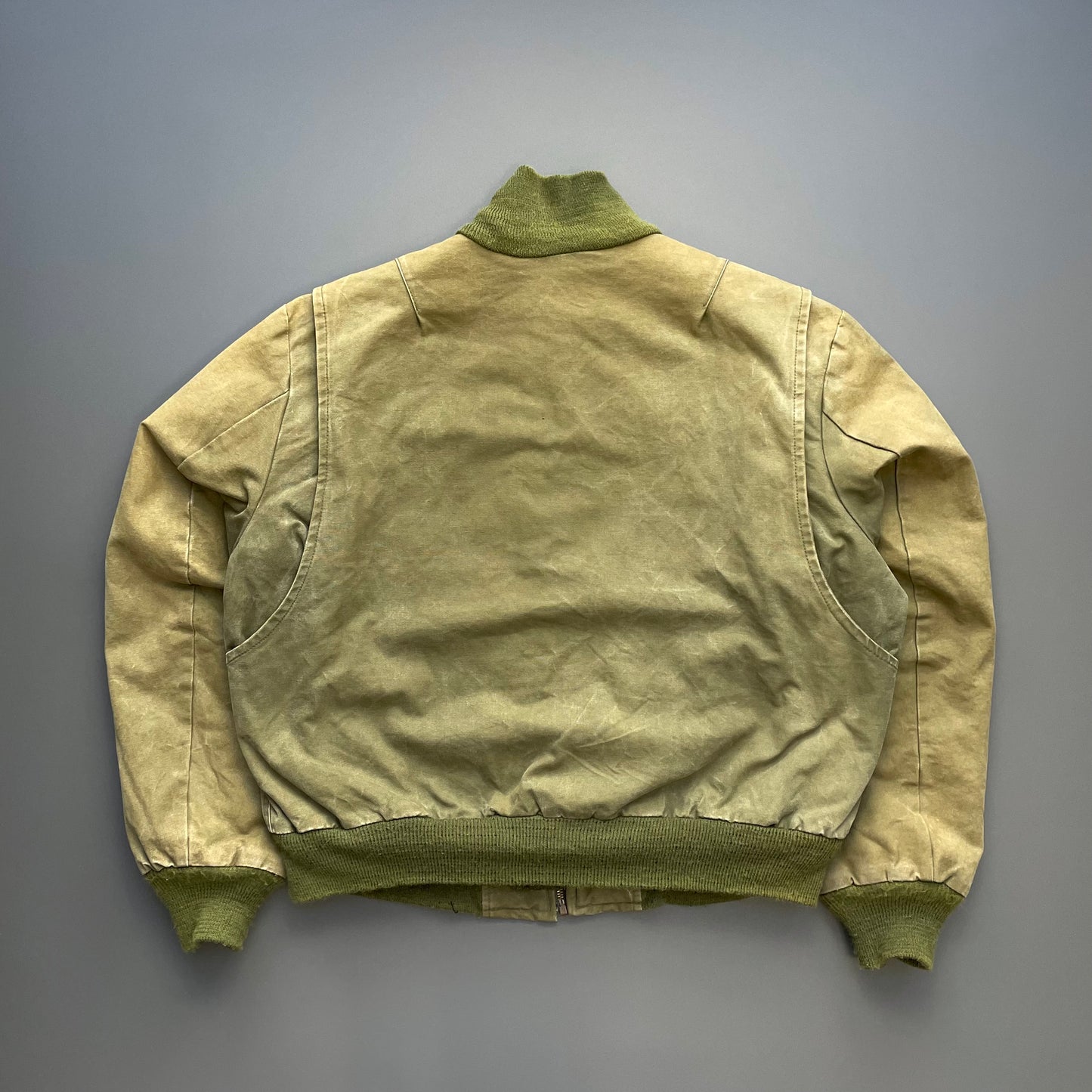 Spiewak & Sons Khaki Green 70s Type T-1 Tanker Military Bomber Jacket
