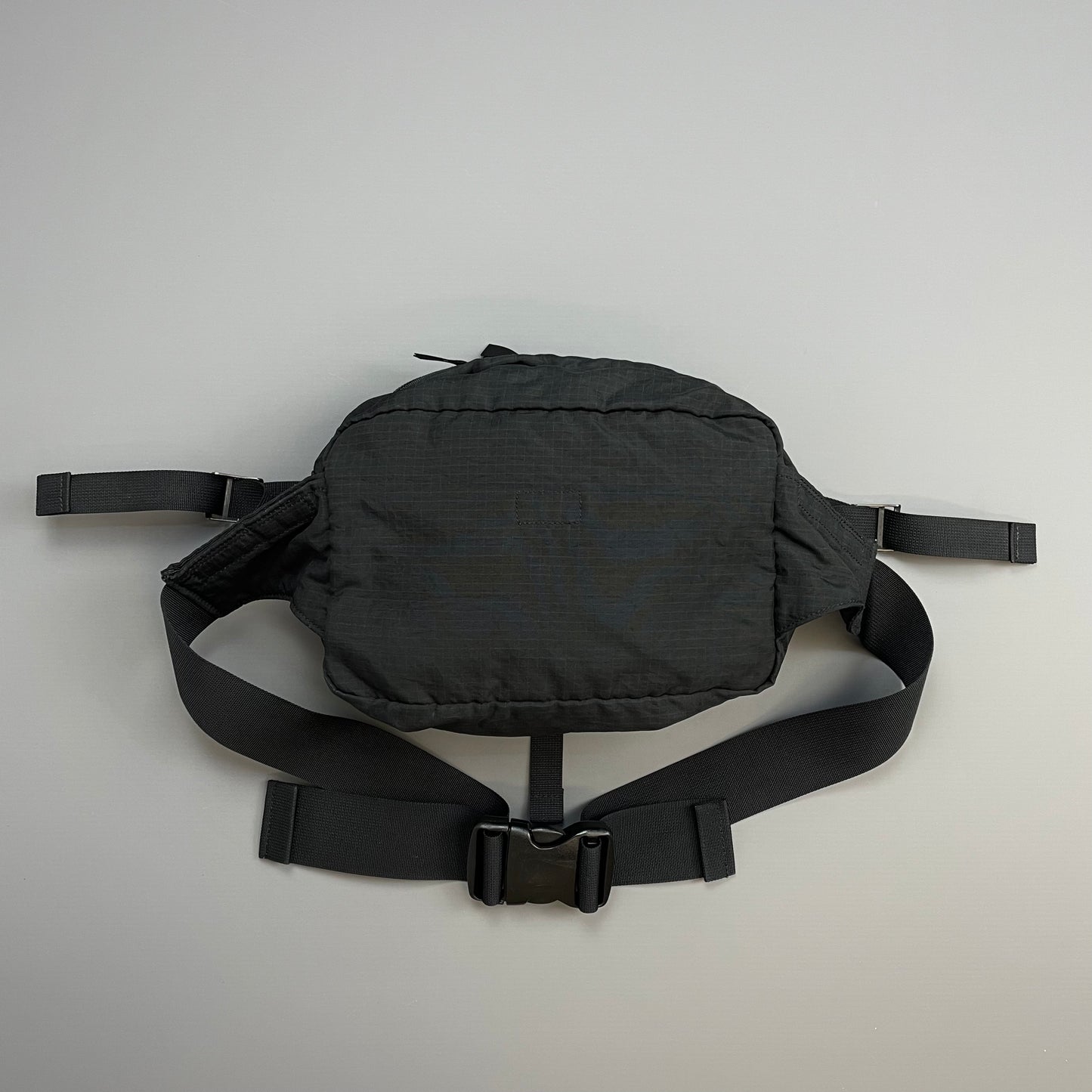 Porter Yoshida & Co. Black Nylon Canvas 3M Reflective Crossbody Bag