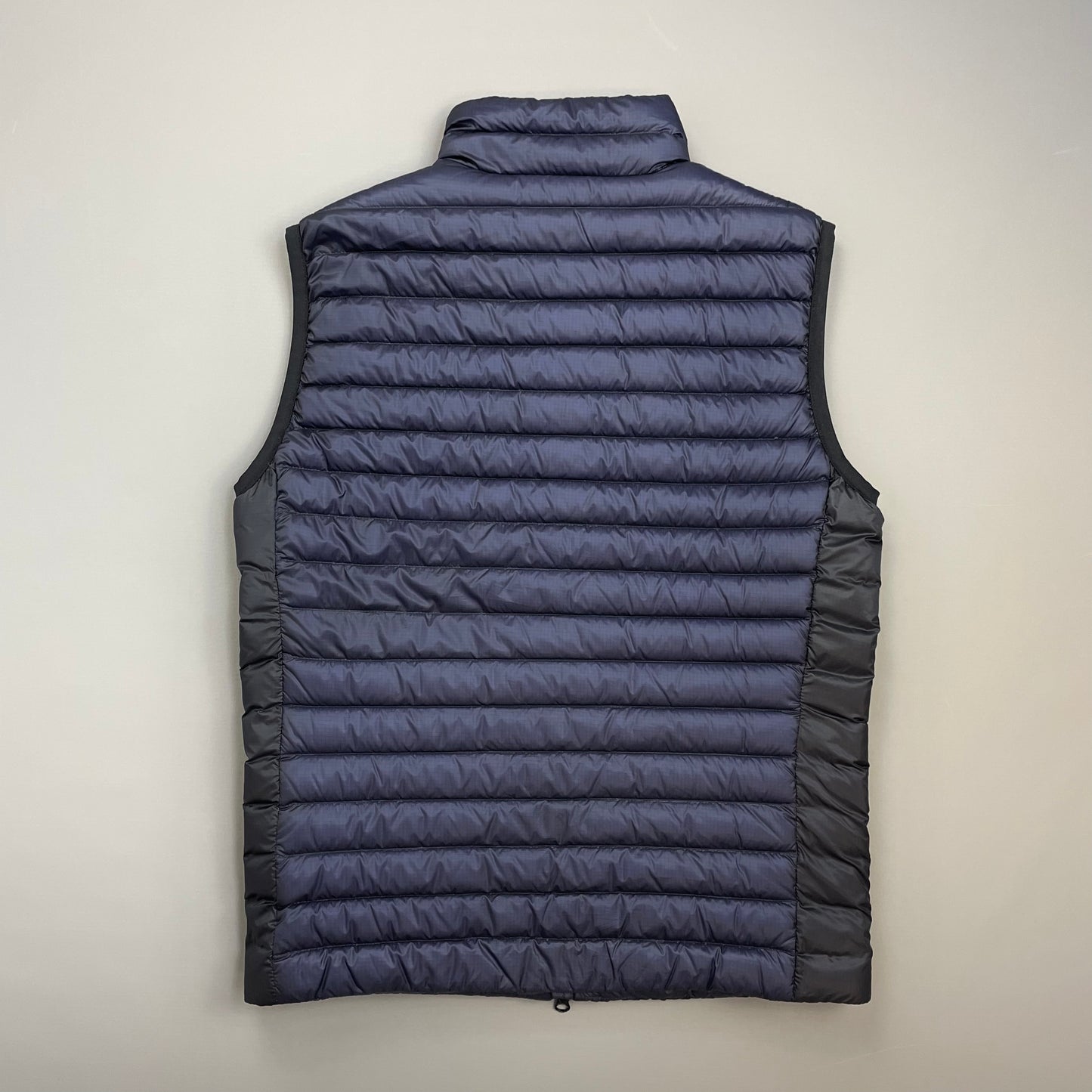 C.P. Company Navy/Purple Two-Tone DD Shell Down Puffer Gilet Vest